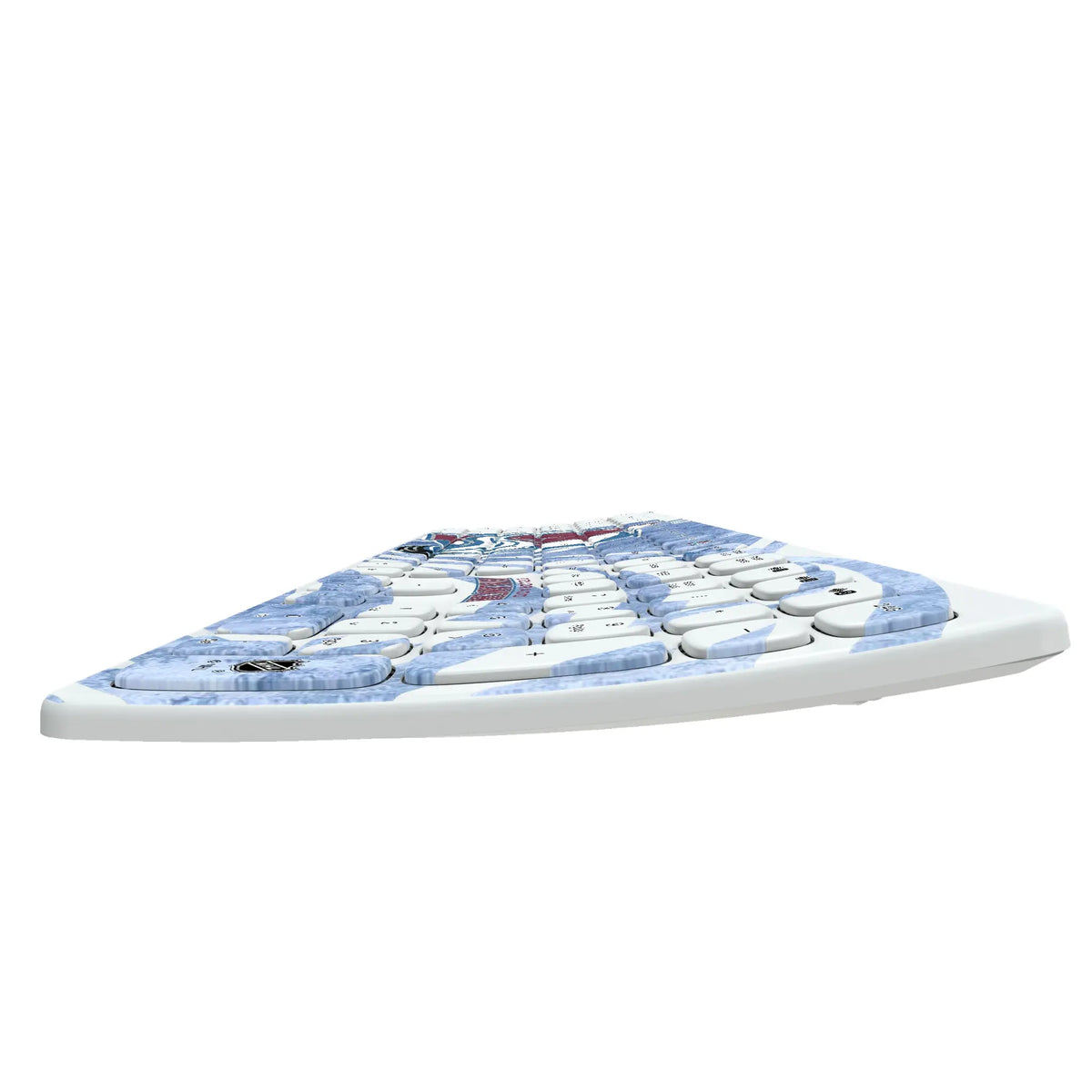 Colorado Avalanche Ice Tilt KKB605 Curved Wireless Keyboard