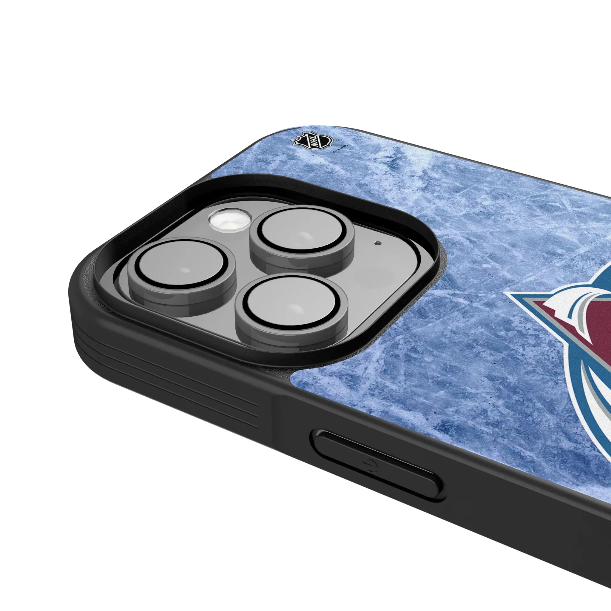 Colorado Avalanche Ice Wordmark iPhone Bump Phone Case for Apple iPhone - Detail