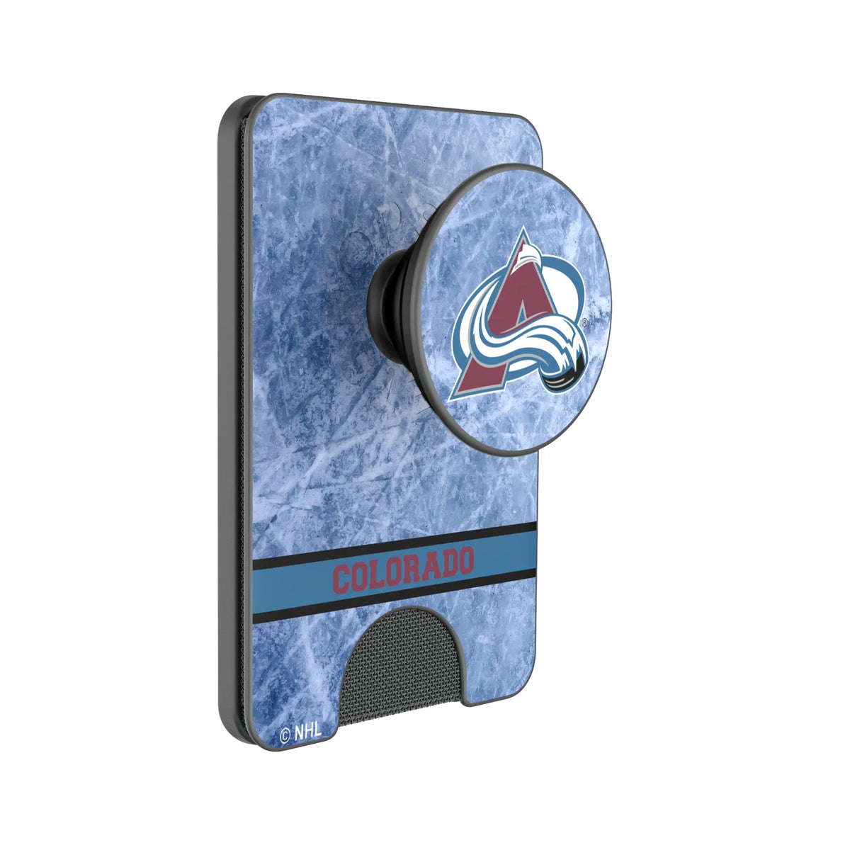 Colorado Avalanche Ice Wordmark Popsockets Wallet Magnetic