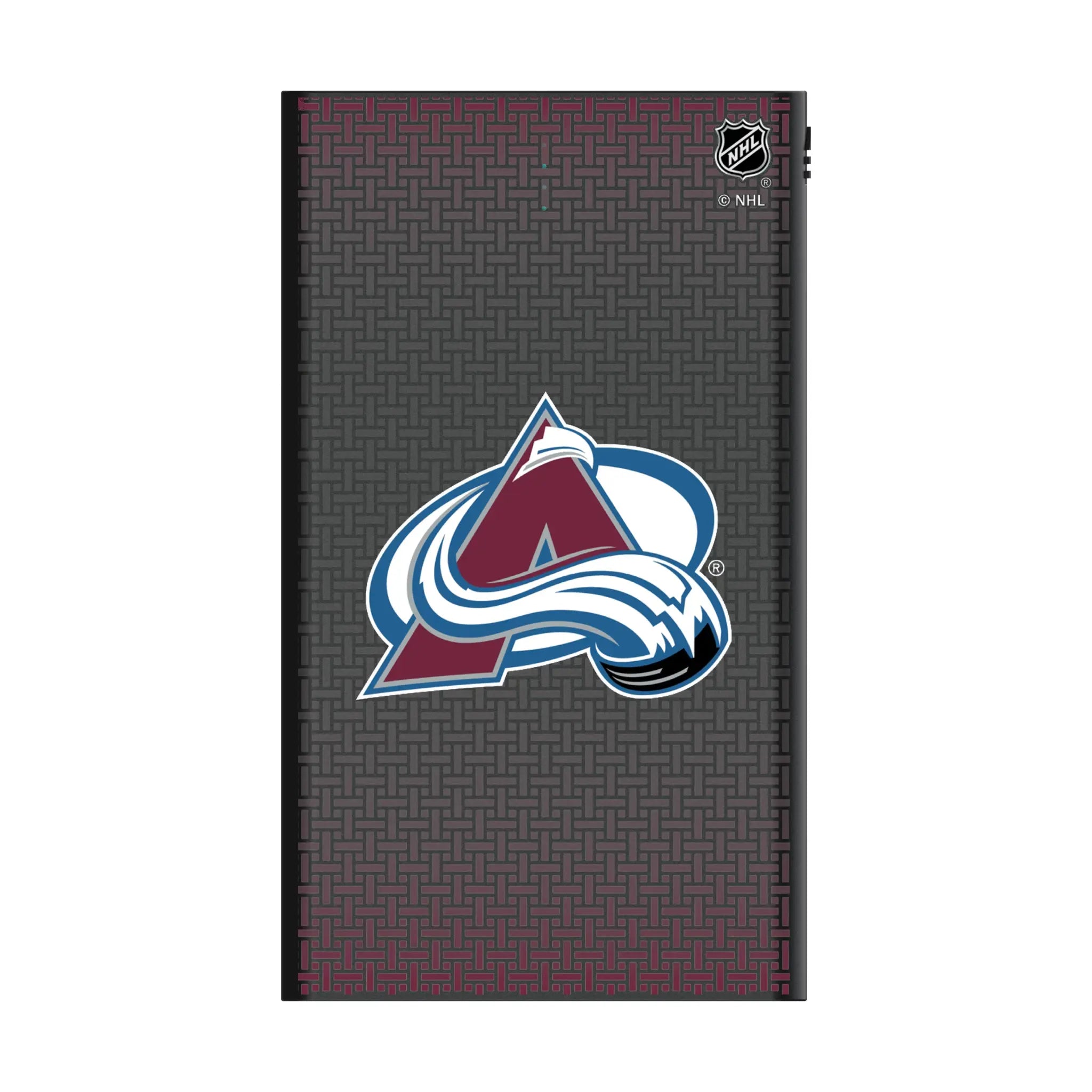 Colorado Avalanche Linen 5000mAh Flat Power Bank