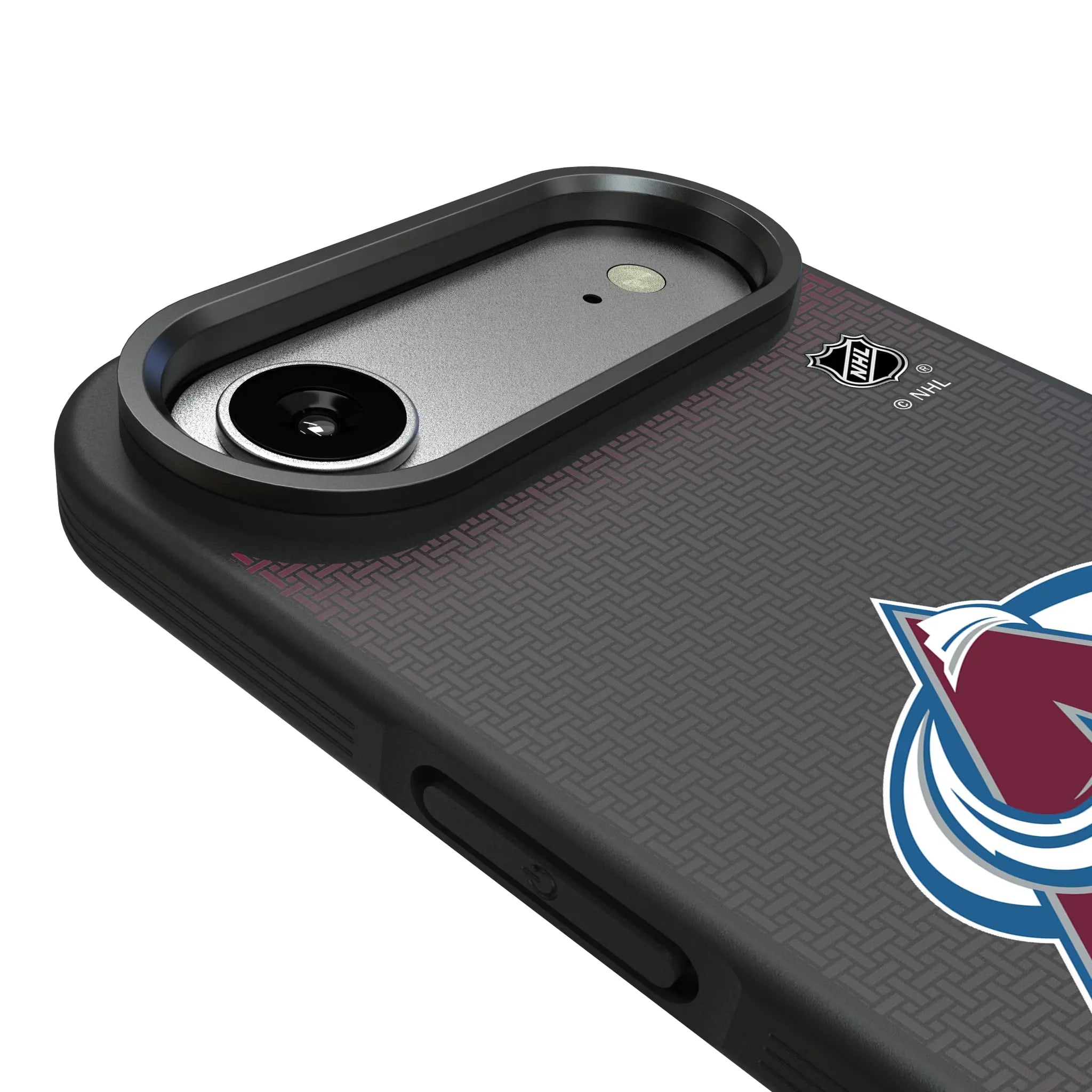 Colorado Avalanche Linen iPhone Bump Phone Case for Apple iPhone - Detail#Device_iPhone Air