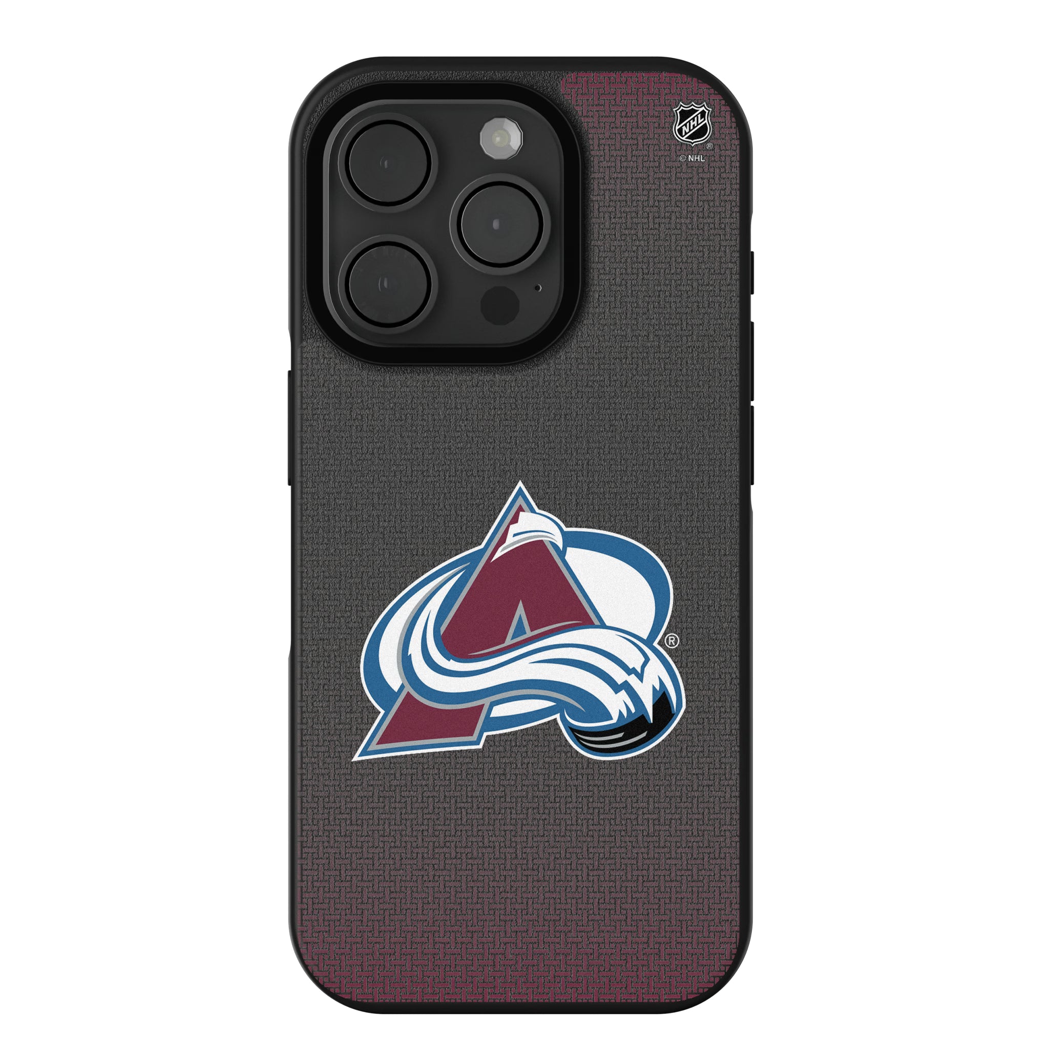 Colorado Avalanche Linen iPhone Bump Phone Case for Apple iPhone