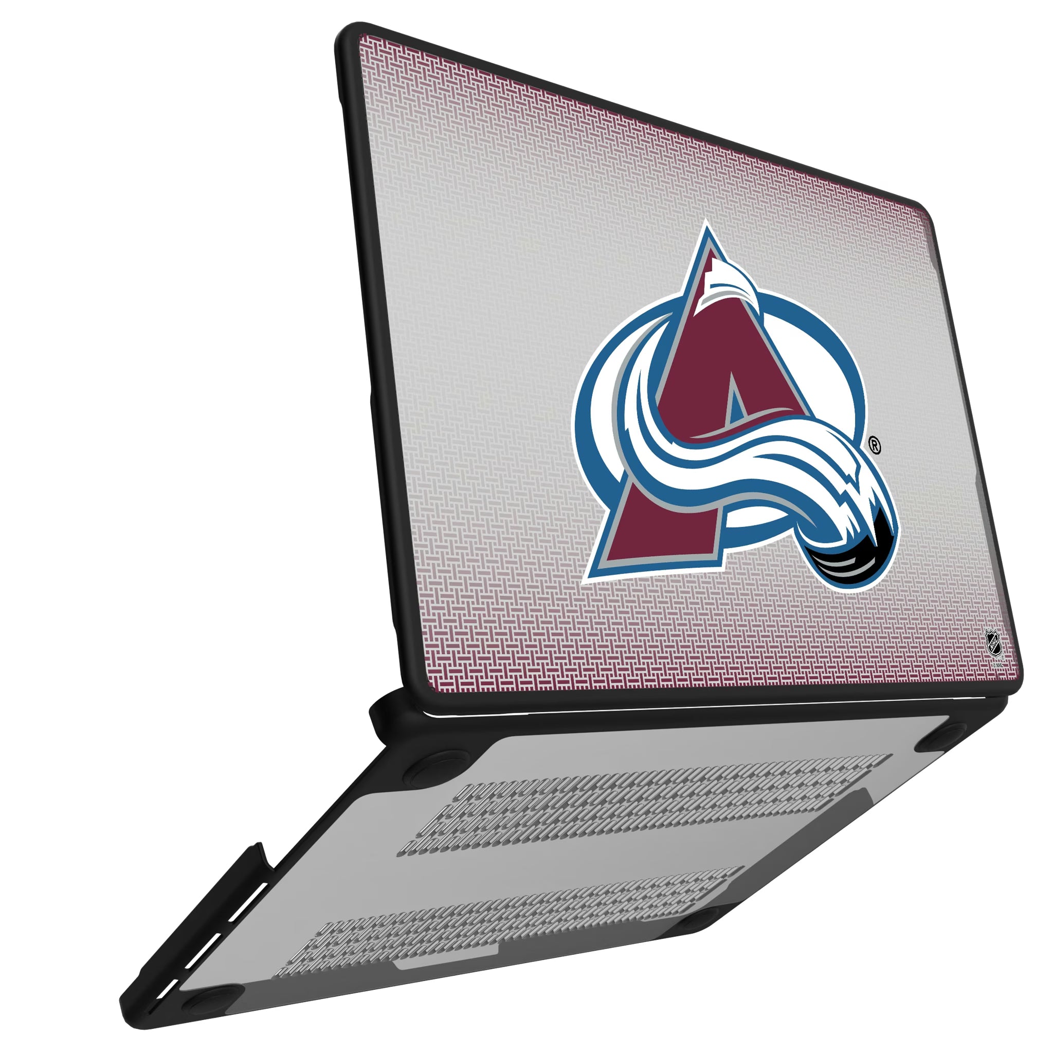 Colorado Avalanche Linen MacBook Laptop Case for Apple MacBook#Device_MacBook Pro (14-inch, 2021) / MacBook Pro (14-inch, 2023) / MacBook Pro (14-inch, 2024)
