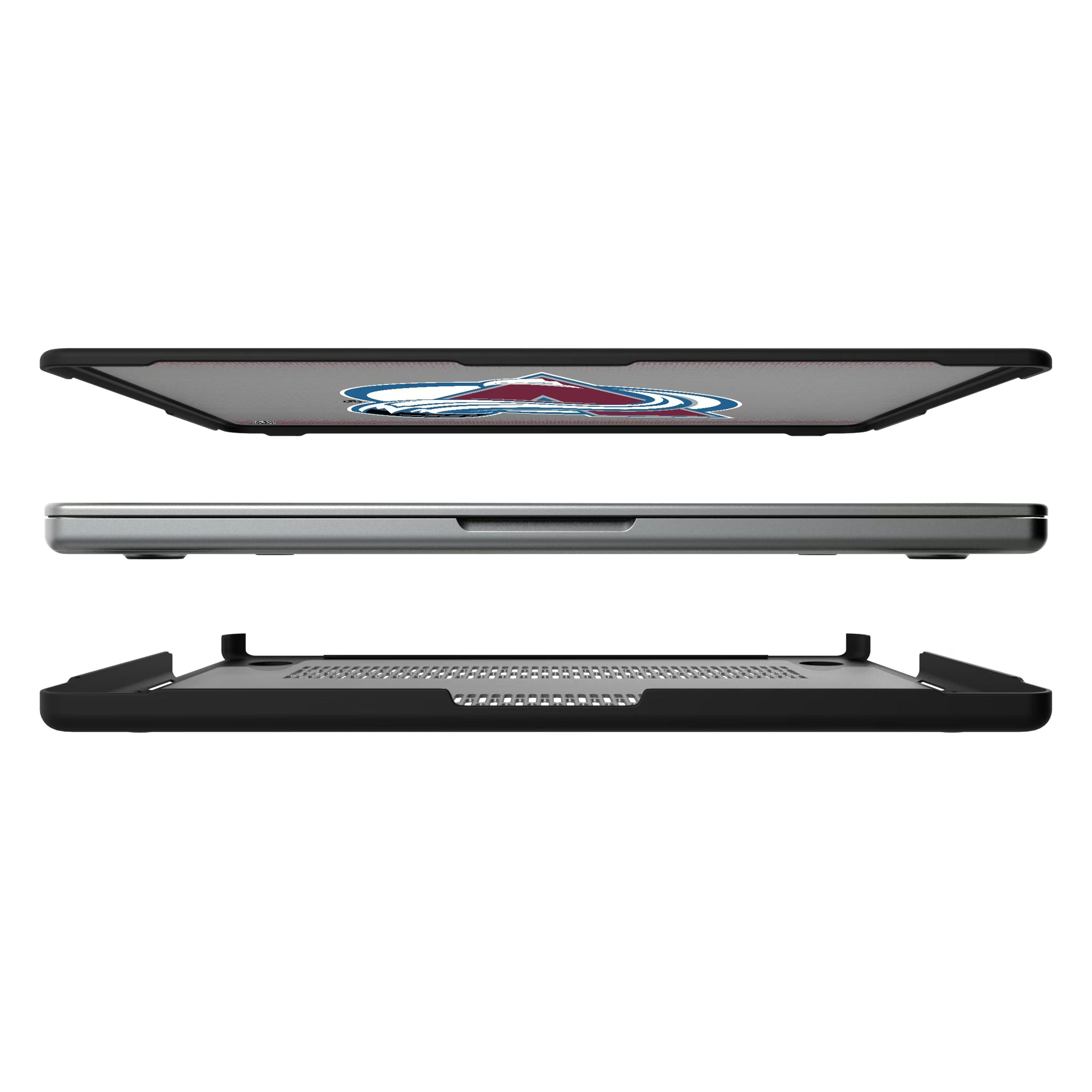 Colorado Avalanche Linen MacBook Laptop Case for Apple MacBook#Device_MacBook Pro (14-inch, 2021) / MacBook Pro (14-inch, 2023) / MacBook Pro (14-inch, 2024)