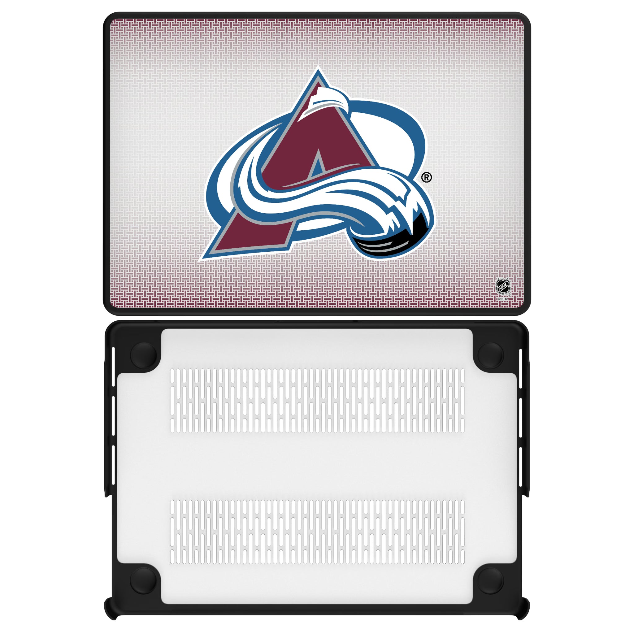 Colorado Avalanche Linen MacBook Laptop Case for Apple MacBook#Device_MacBook Pro (14-inch, 2021) / MacBook Pro (14-inch, 2023) / MacBook Pro (14-inch, 2024)