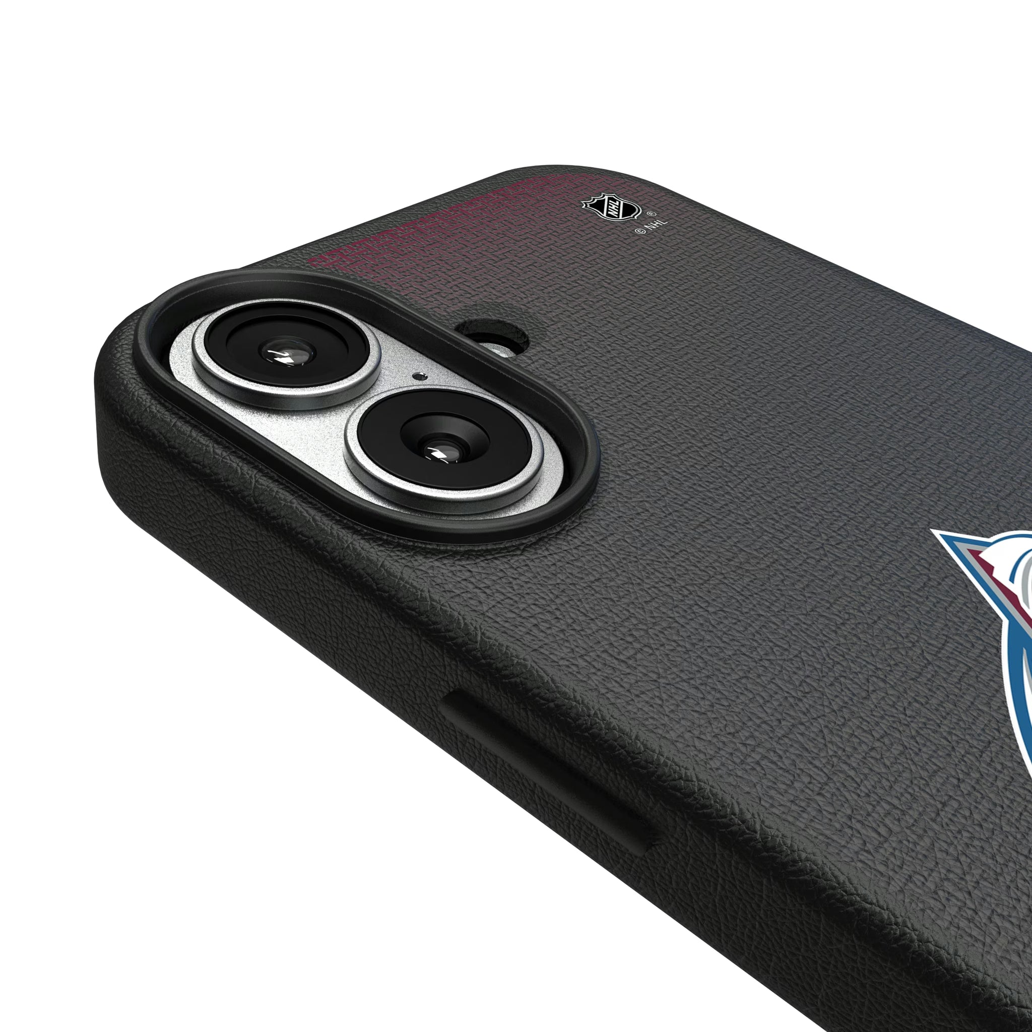 Colorado Avalanche Linen iPhone MagSafe Compatible Phone Case for Apple iPhone - Detail#Device_iPhone 17