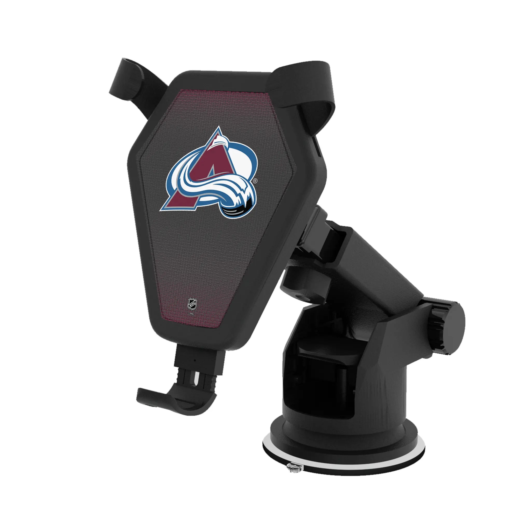 Colorado Avalanche Linen Wireless Car Charger