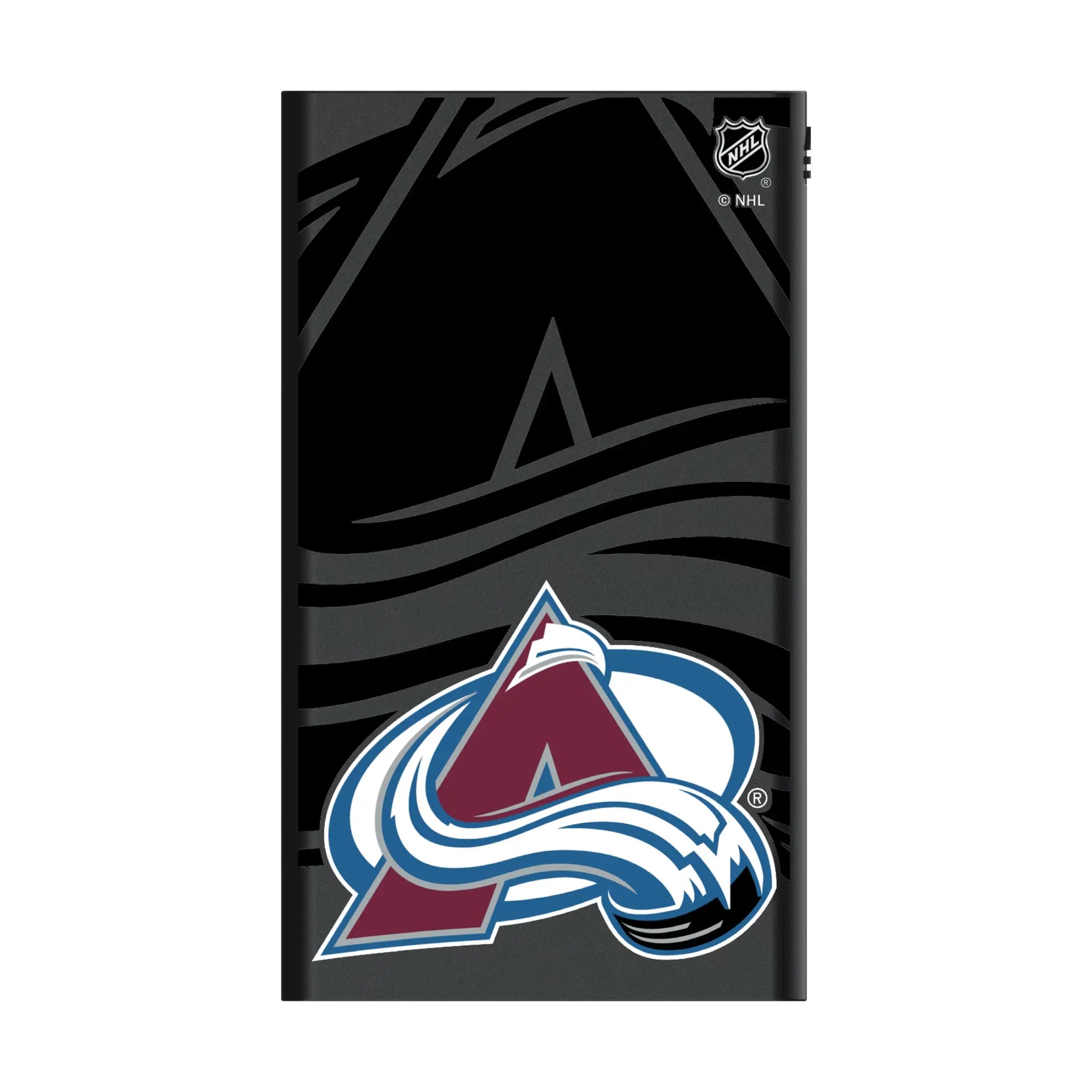 Colorado Avalanche Monocolor Tilt 5000mAh Flat Power Bank