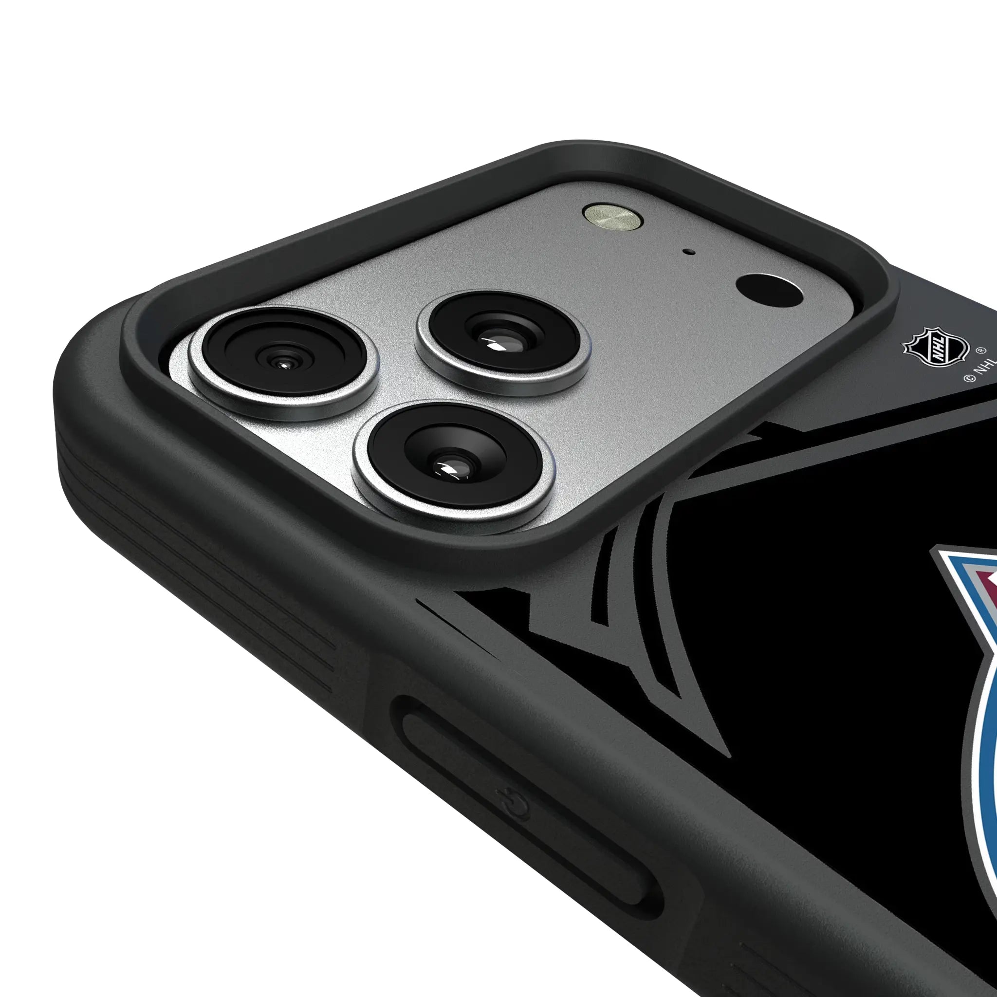 Colorado Avalanche Monocolor Tilt iPhone Bump Phone Case for Apple iPhone - Detail#Device_iPhone 17 Pro Max
