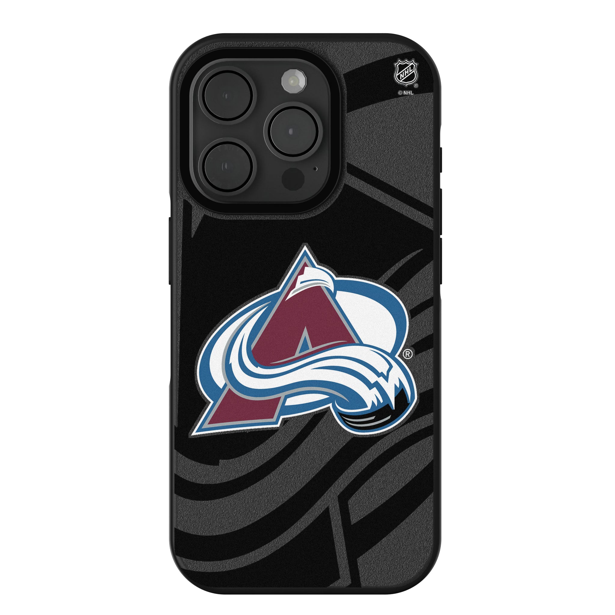 Colorado Avalanche Monocolor Tilt iPhone Bump Phone Case for Apple iPhone