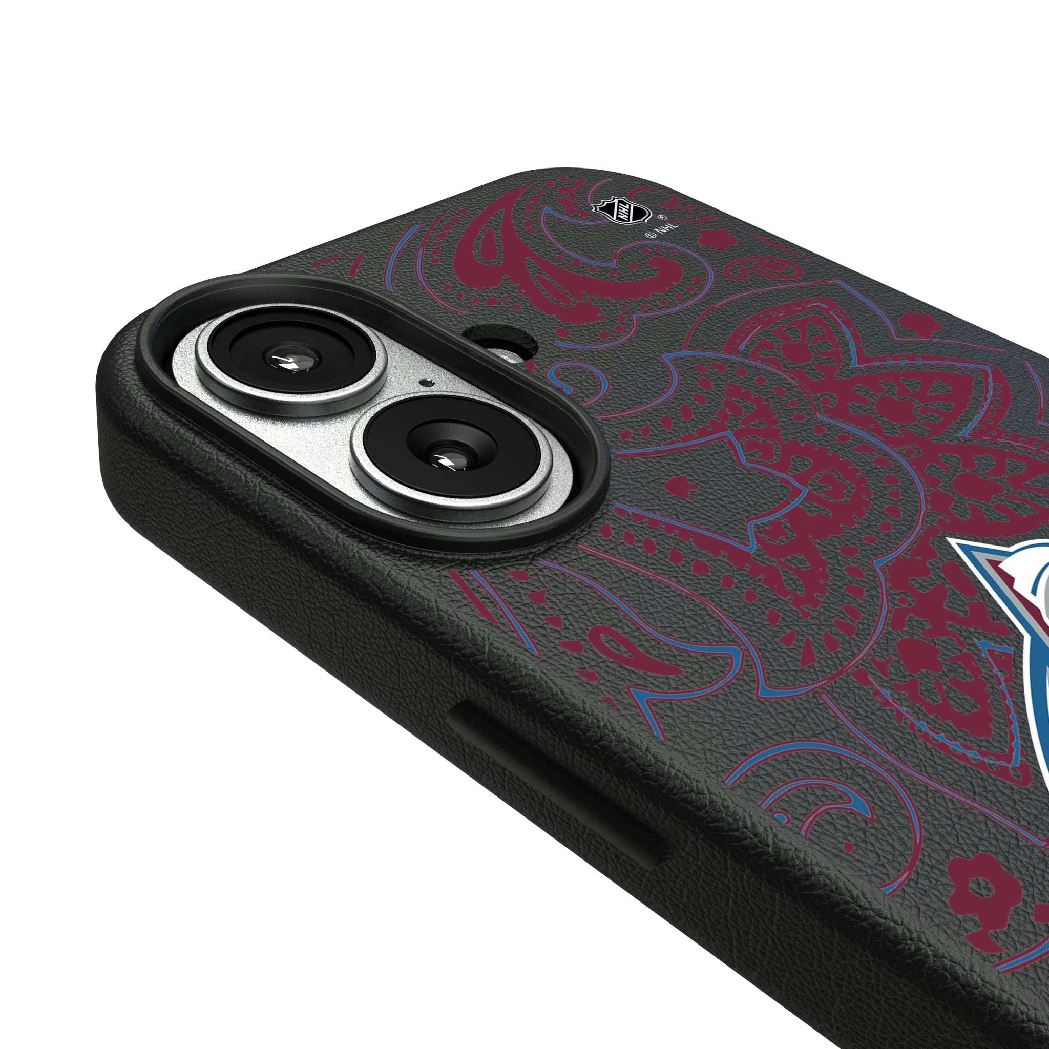 Colorado Avalanche Paisley iPhone MagSafe Compatible Phone Case for Apple iPhone - Detail#Device_iPhone 17