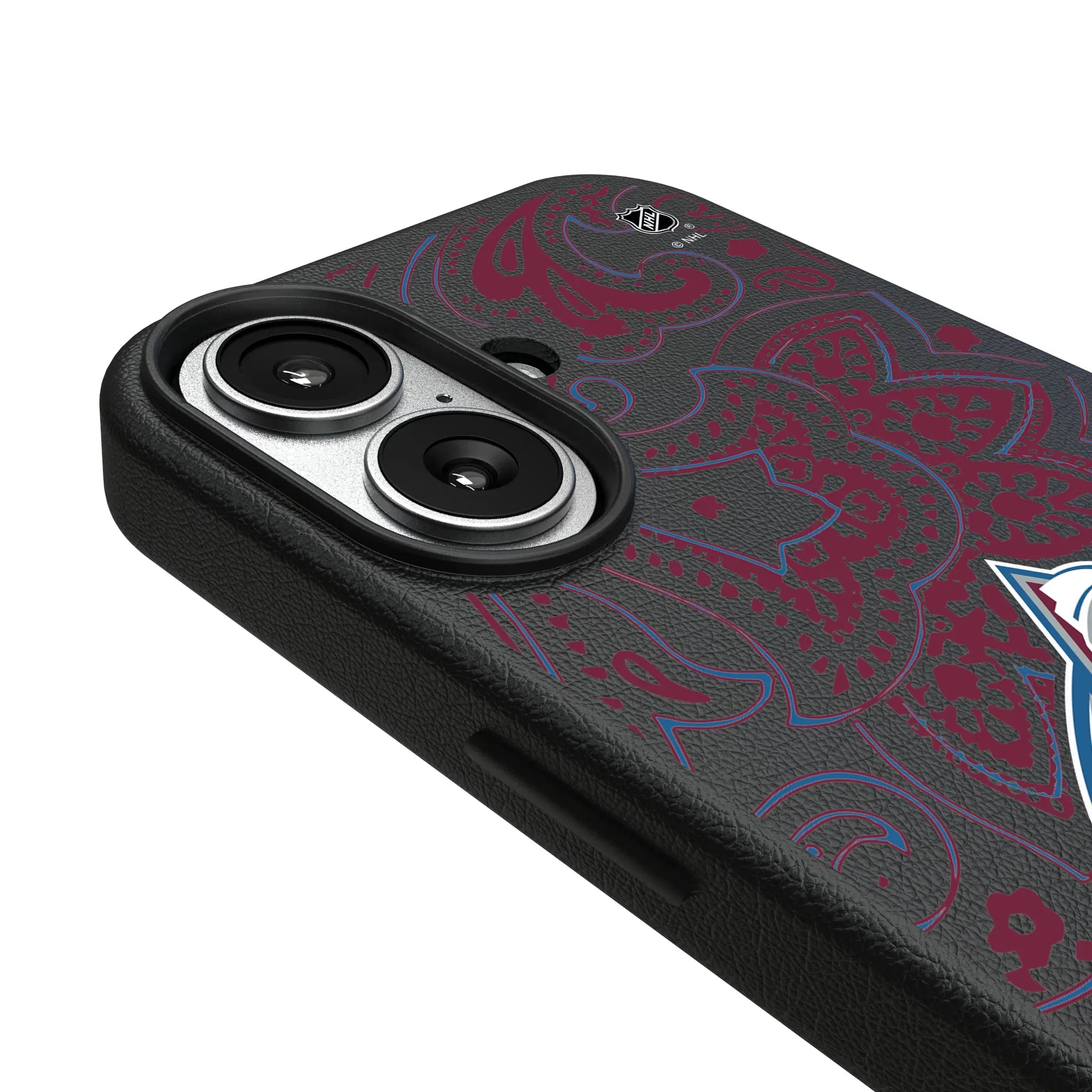 Colorado Avalanche Paisley iPhone MagSafe Compatible Phone Case for Apple iPhone - Detail#Device_iPhone 17