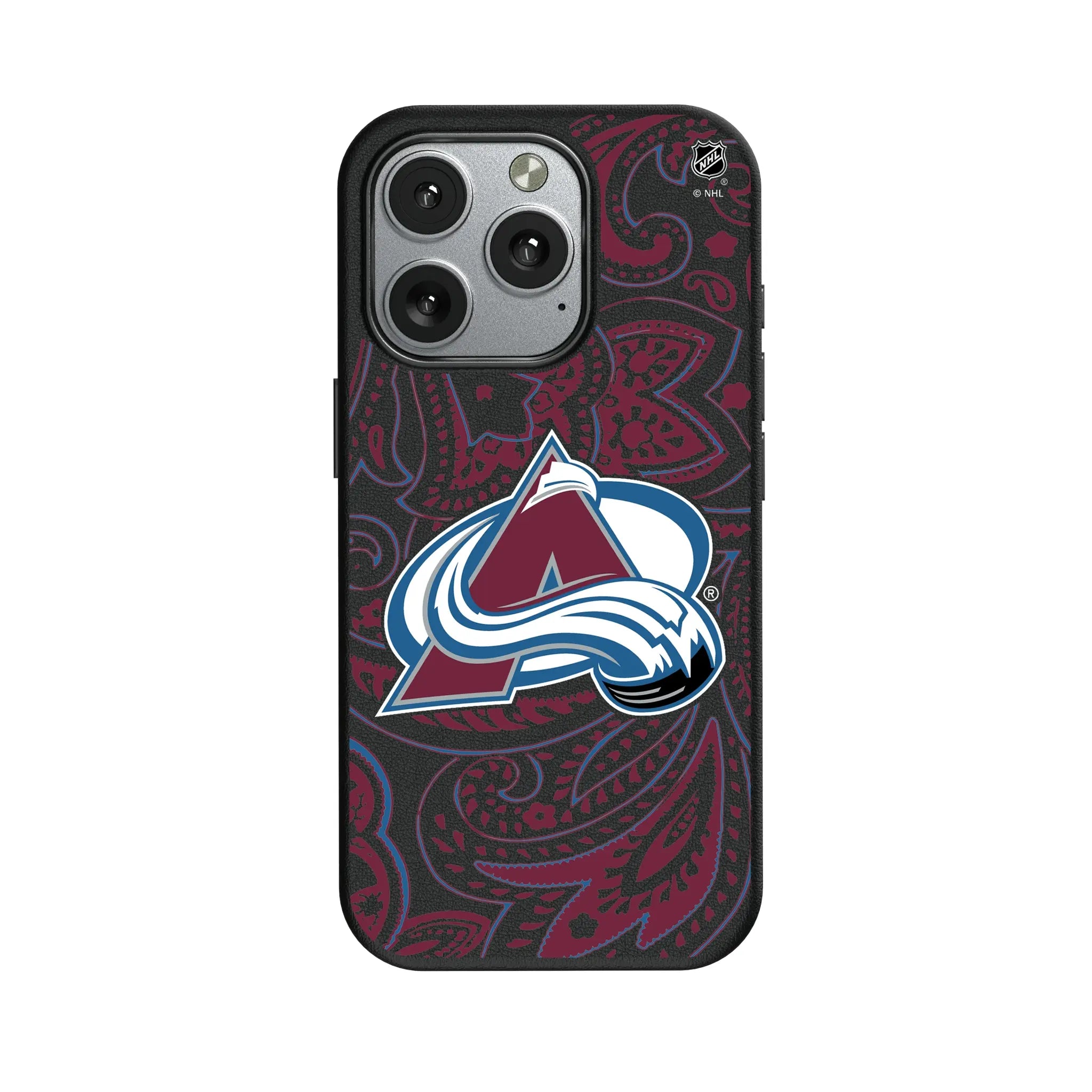 Colorado Avalanche Paisley iPhone MagSafe Compatible Phone Case for Apple iPhone