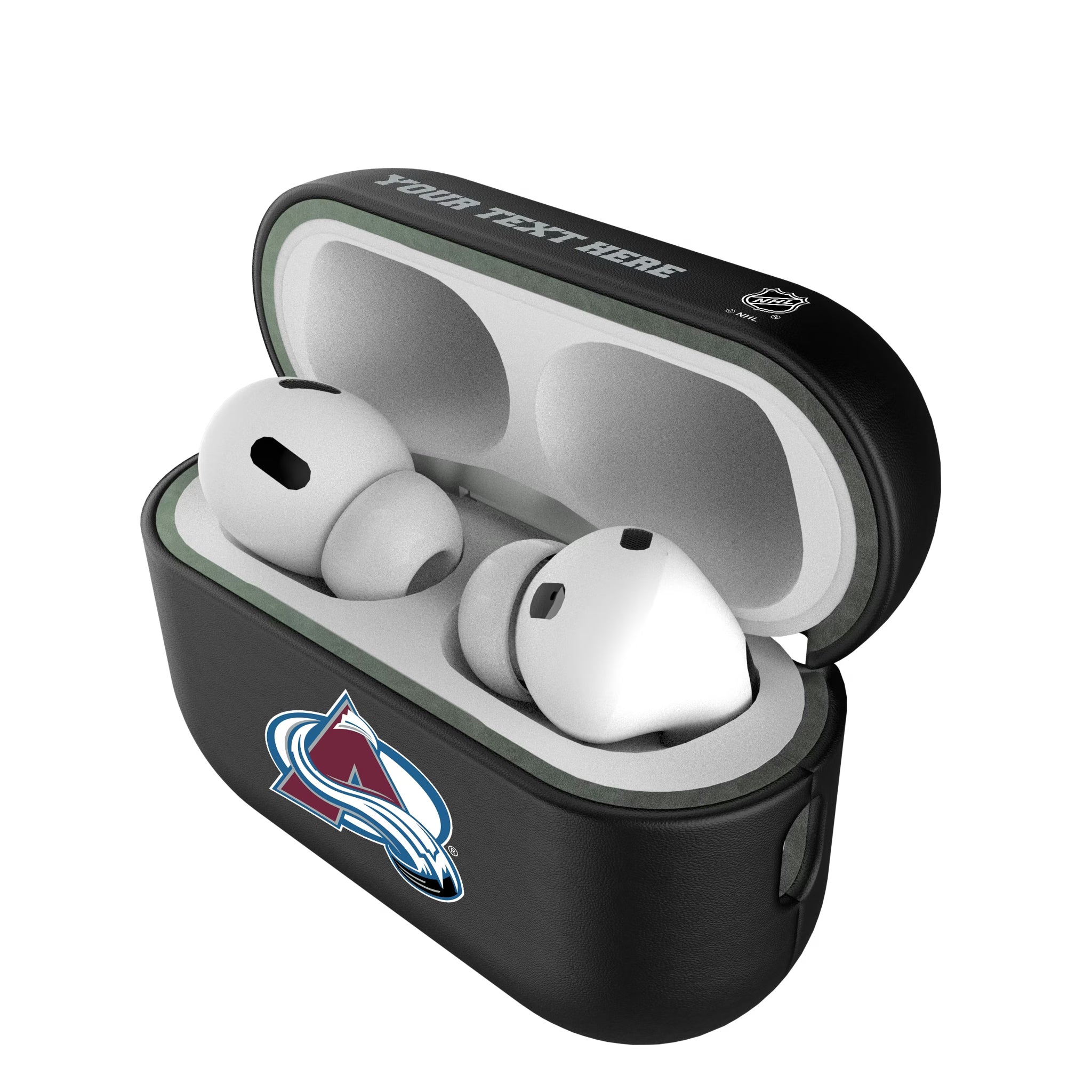 Colorado Avalanche Personalized Insignia AirPods AirPod Case Cover#Device_AirPods Pro 2nd Gen