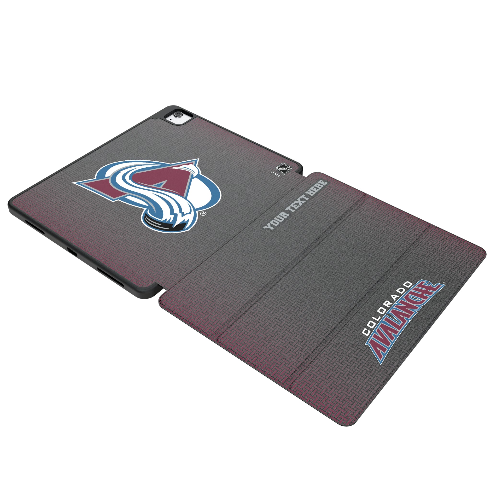 Colorado Avalanche Personalized Linen iPad Tablet Case for Apple iPad