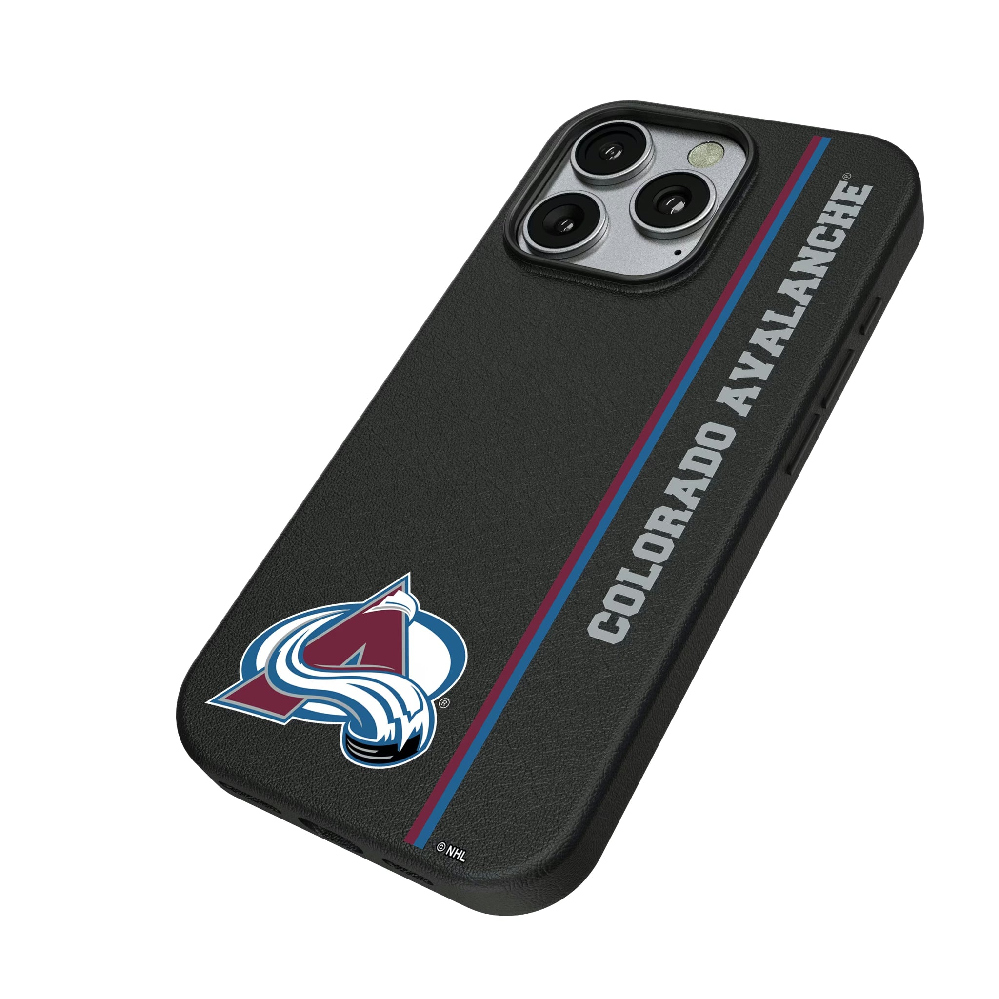 Colorado Avalanche Personalized Sidebard iPhone MagSafe Compatible Phone Case for Apple iPhone - Isometric View