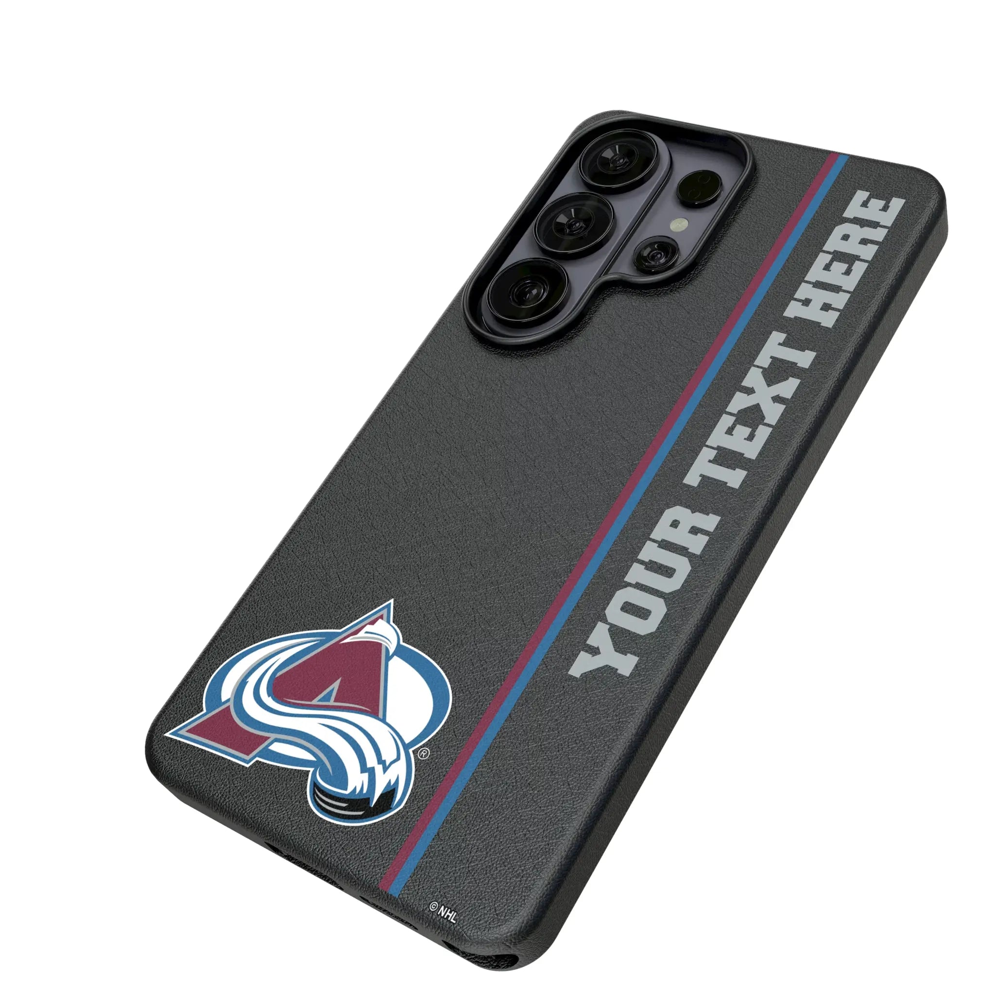 Colorado Avalanche Personalized Sidebard Galaxy MagSafe Compatible Phone Case for Samsung Galaxy - Isometric View#Device_Galaxy S26 Ultra