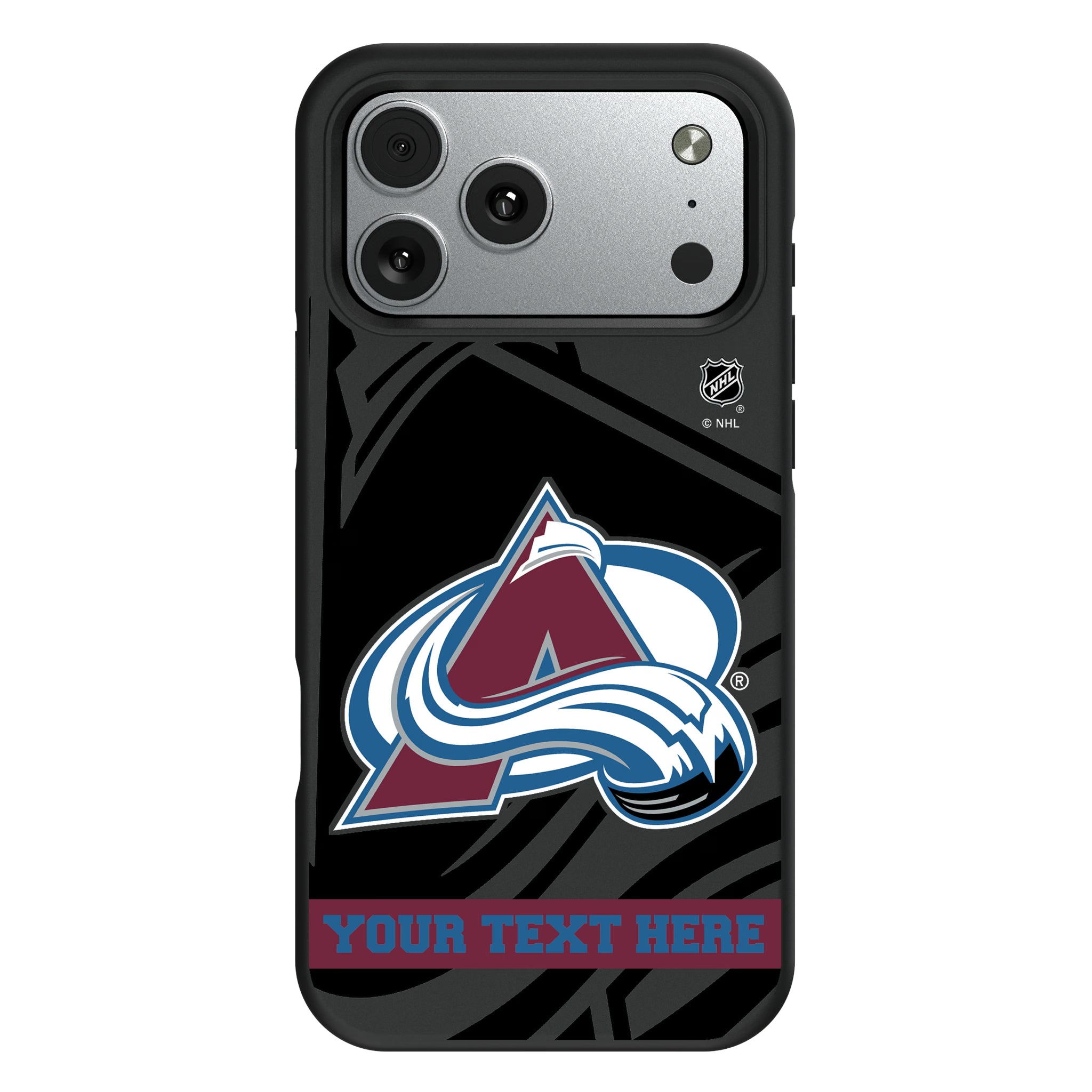 Colorado Avalanche Personalized Tilt iPhone Bump Phone Case for Apple iPhone#Device_iPhone 17 Pro Max