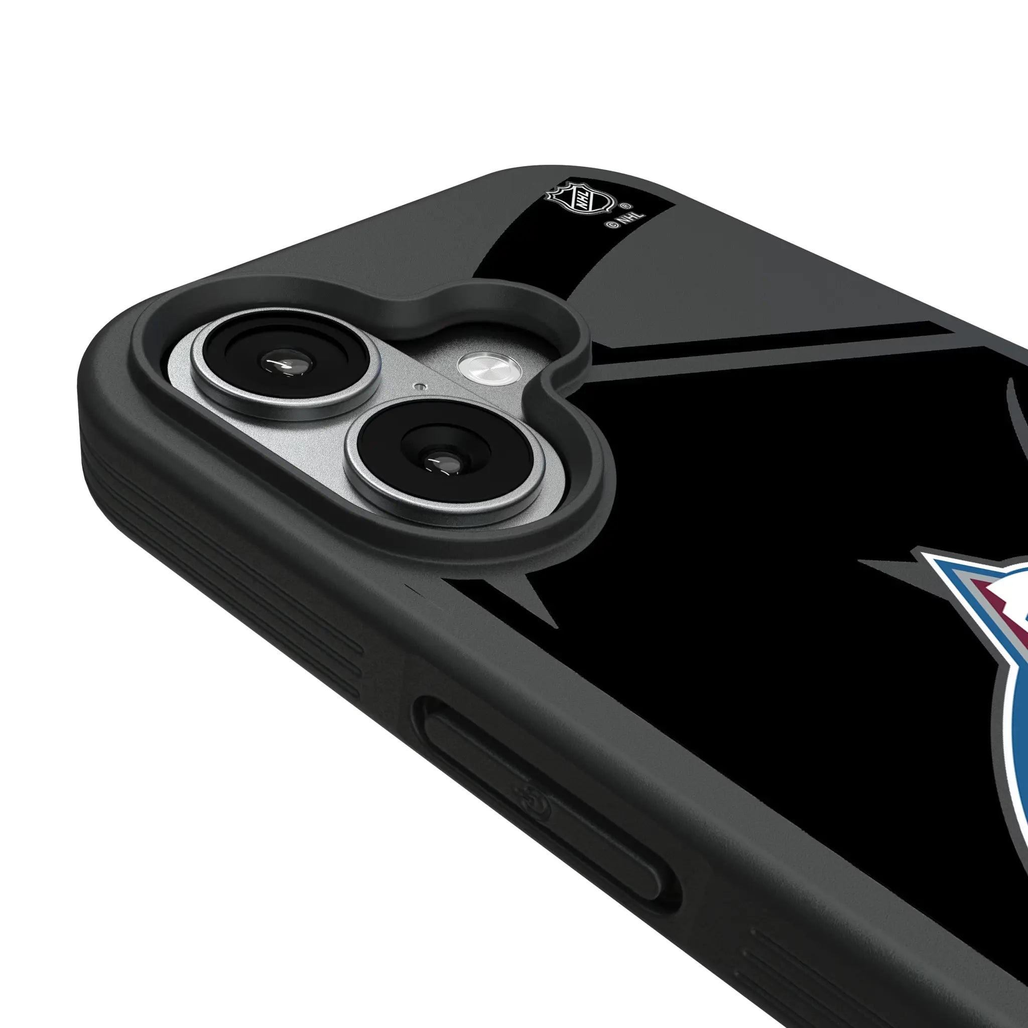 Colorado Avalanche Personalized Tilt iPhone Bump Phone Case for Apple iPhone - Detail#Device_iPhone 17