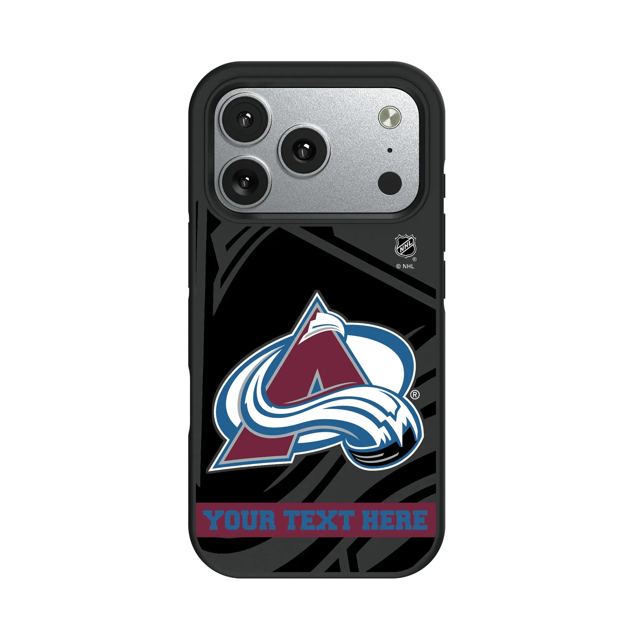 Colorado Avalanche Personalized Tilt iPhone Bump Phone Case for Apple iPhone#Device_iPhone 17 Pro