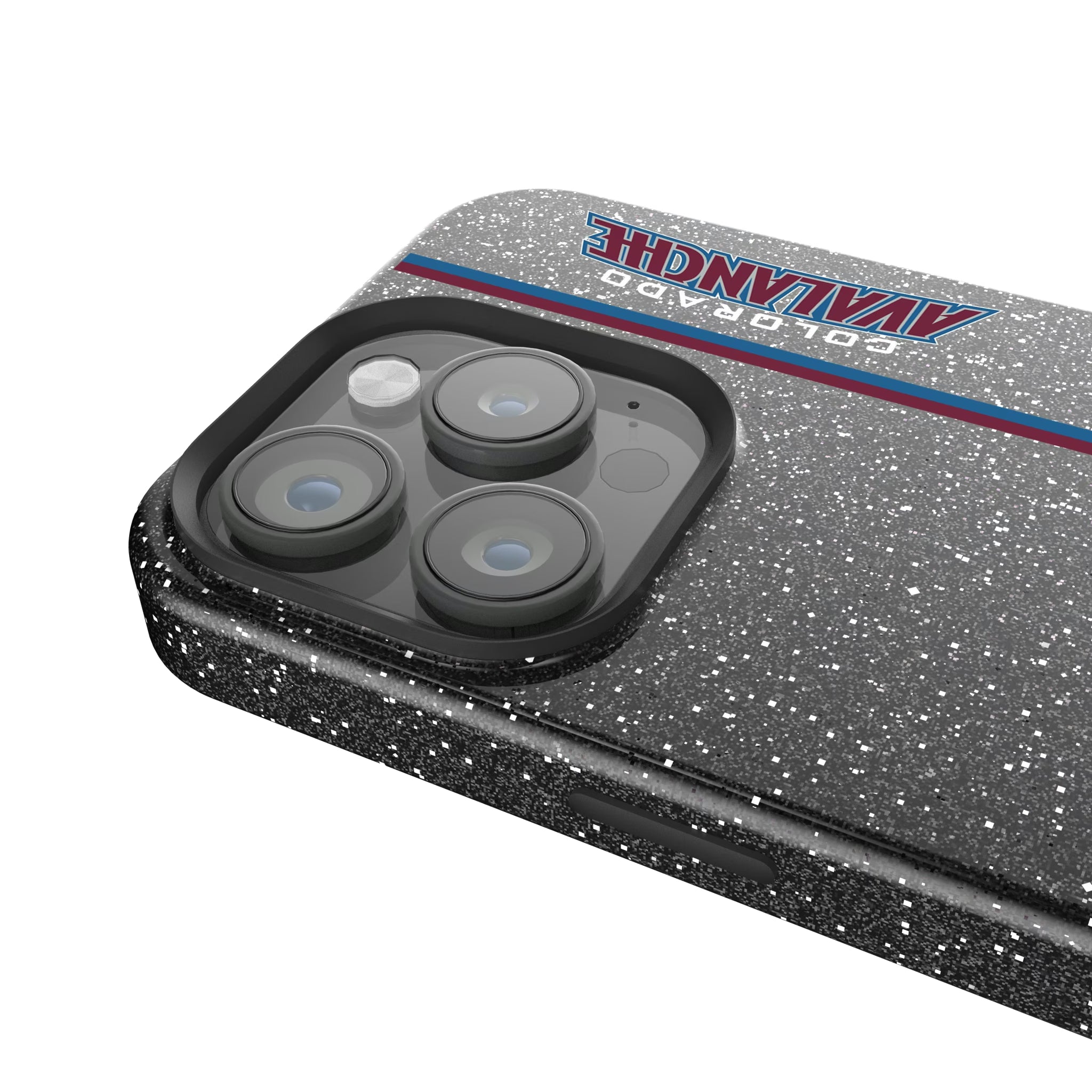 Colorado Avalanche Sidebar iPhone Bling Phone Case for Apple iPhone - Detail