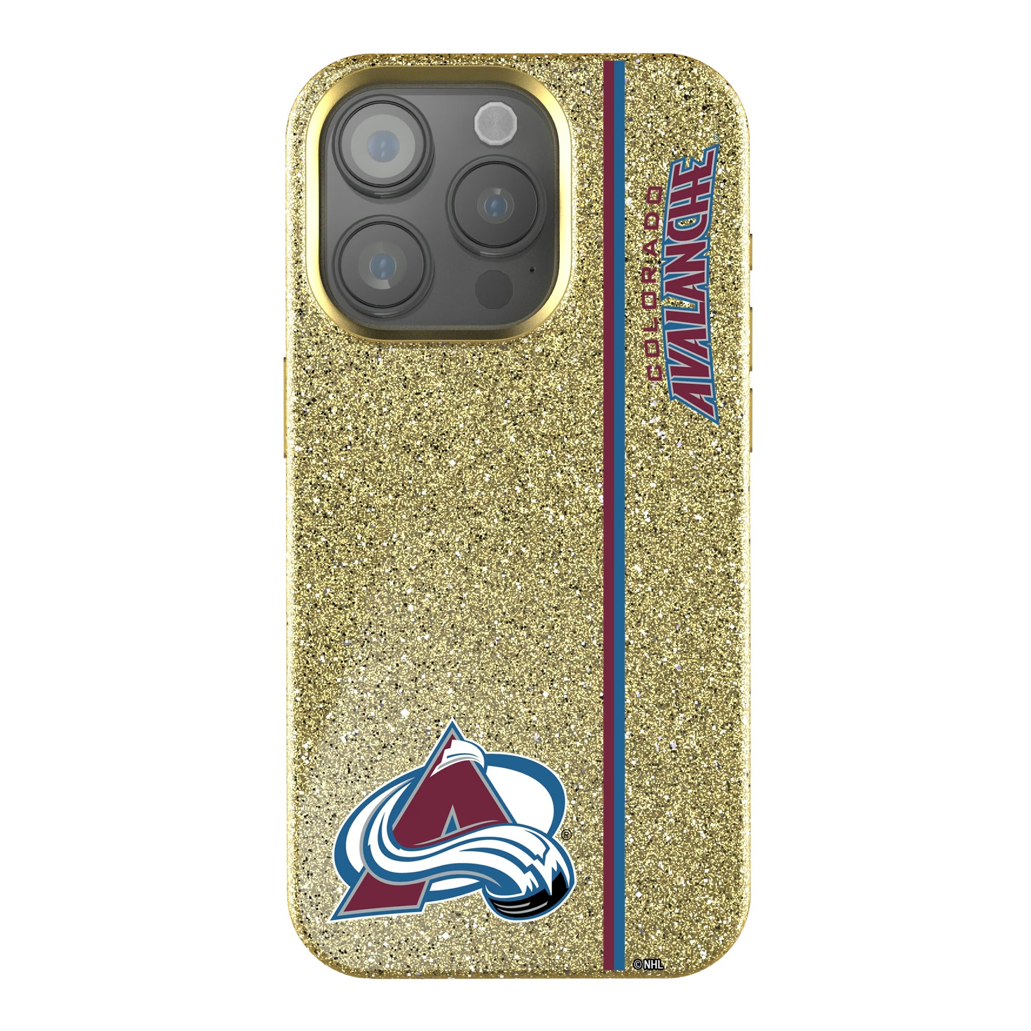 Colorado Avalanche Sidebar iPhone Bling Phone Case for Apple iPhone