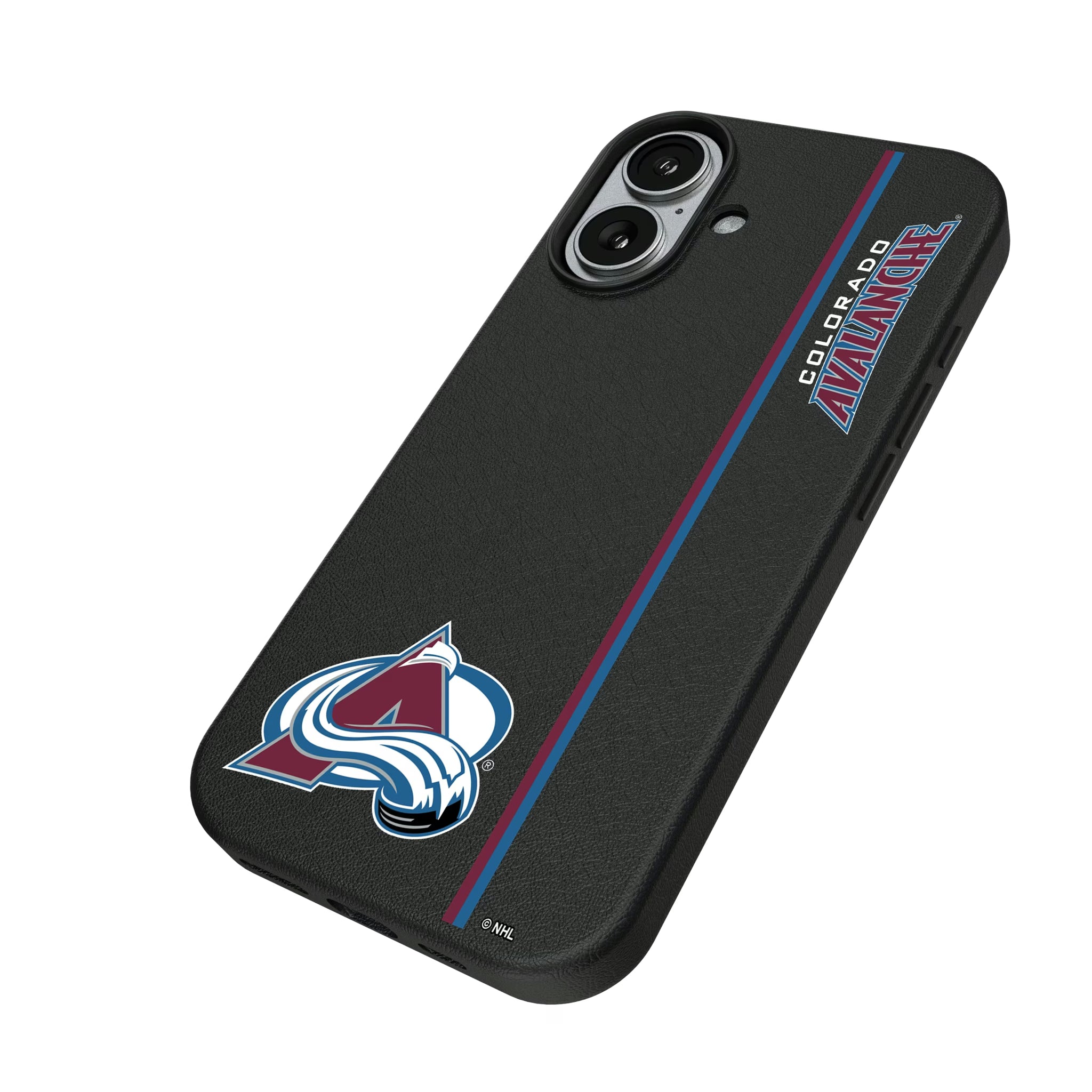 Colorado Avalanche Sidebar iPhone MagSafe Compatible Phone Case for Apple iPhone - Isometric View#Device_iPhone 17