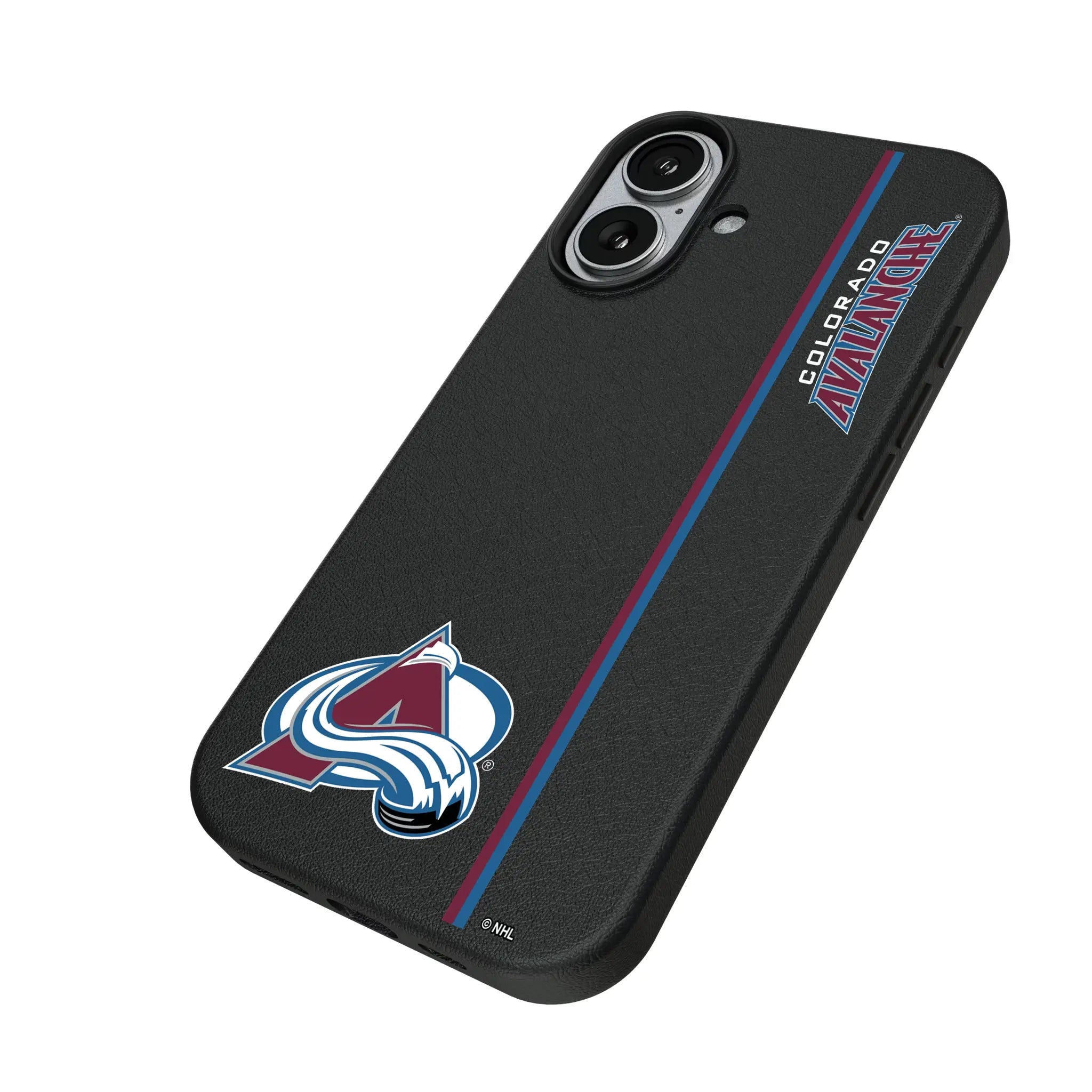 Colorado Avalanche Sidebar iPhone MagSafe Compatible Phone Case for Apple iPhone - Isometric View#Device_iPhone 17