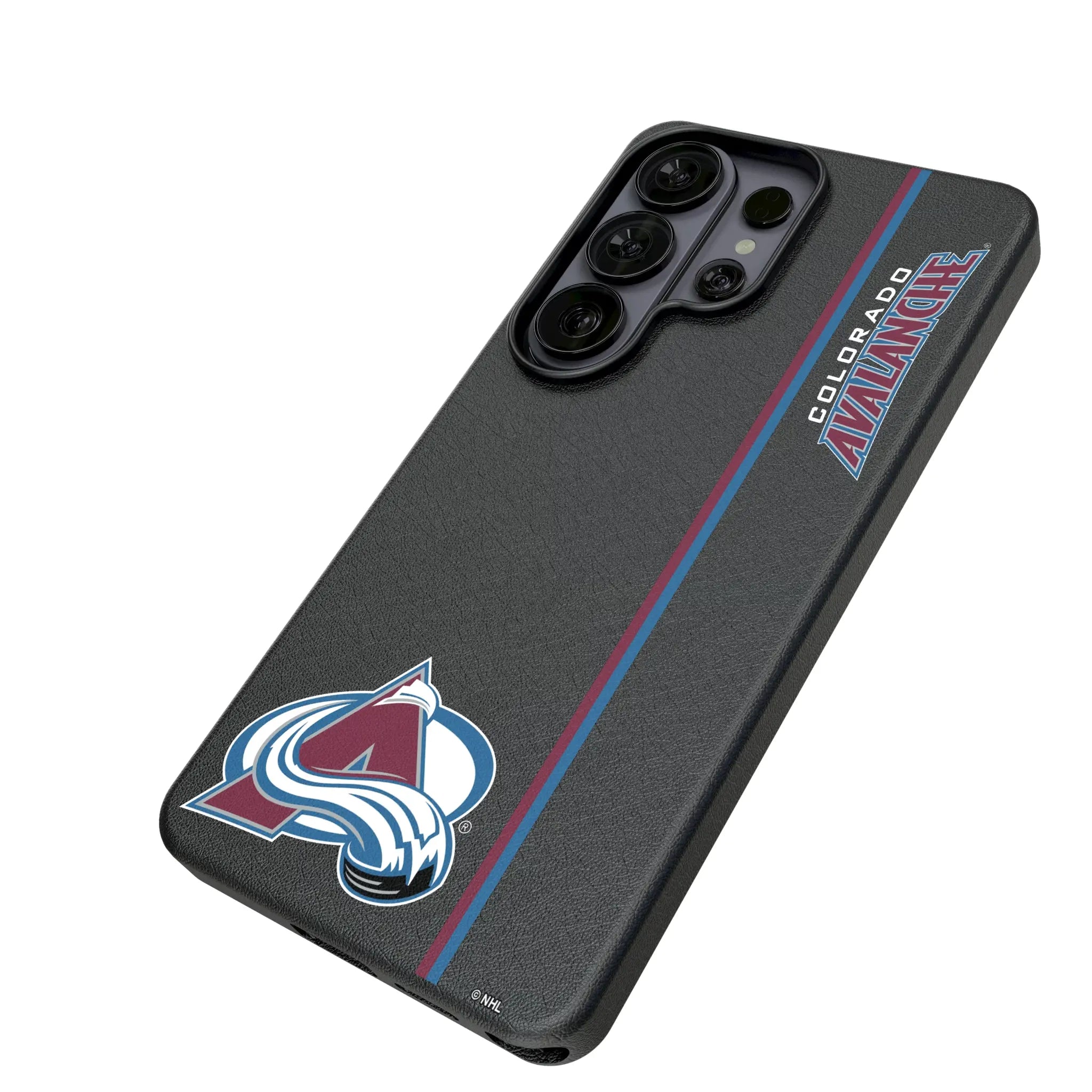 Colorado Avalanche Sidebar Galaxy MagSafe Compatible Phone Case for Samsung Galaxy - Isometric View#Device_Galaxy S26 Ultra