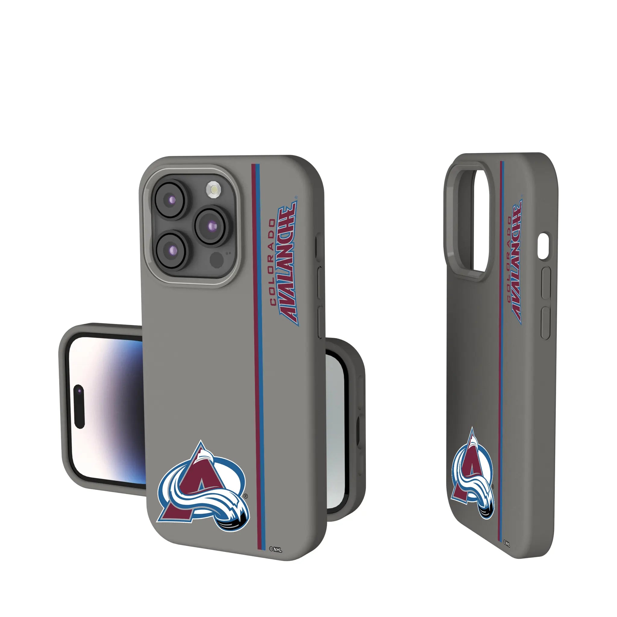 Colorado Avalanche Sidebar iPhone Soft Touch Phone Case for Apple iPhone