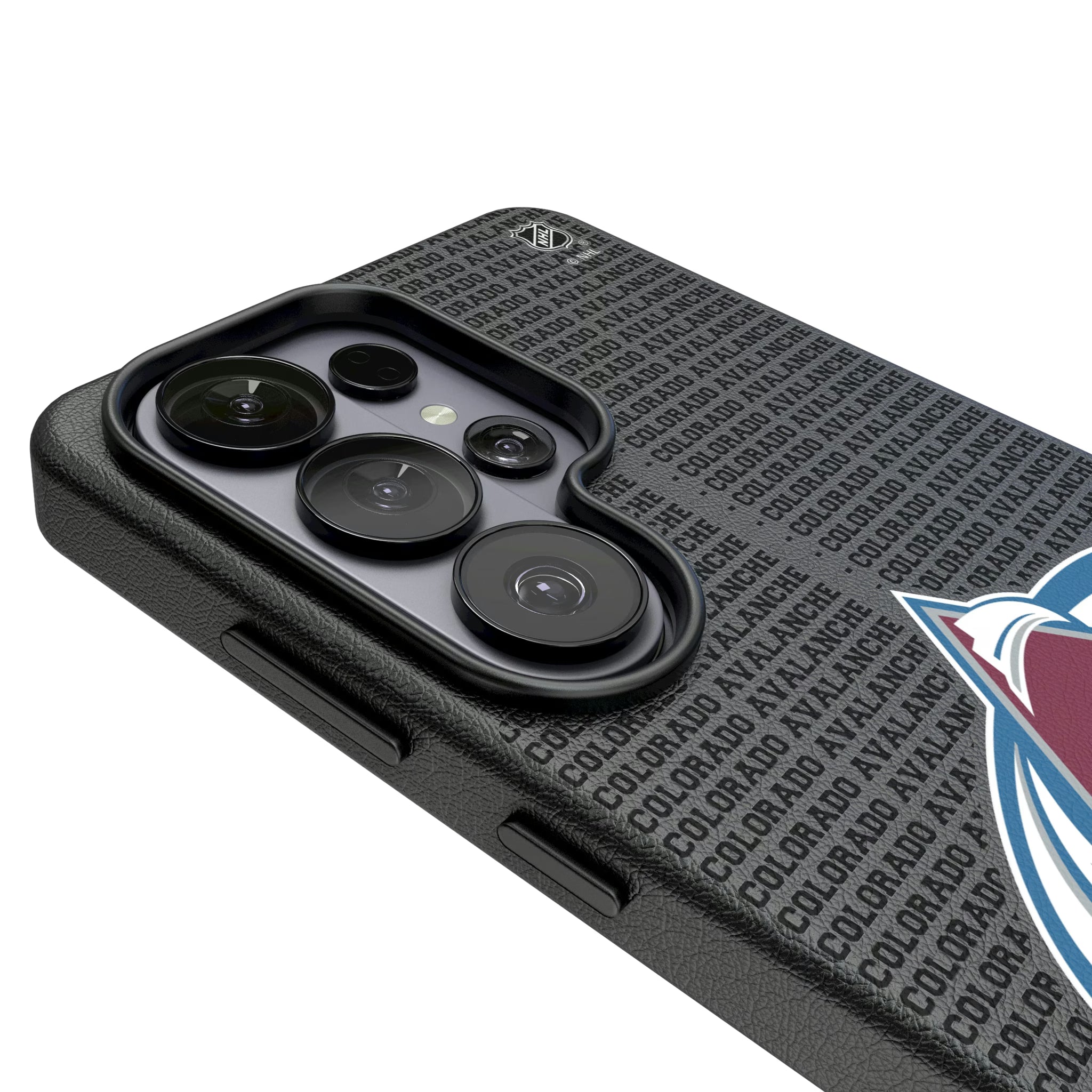 Colorado Avalanche Text Backdrop Galaxy MagSafe Compatible Phone Case for Samsung Galaxy - Detail