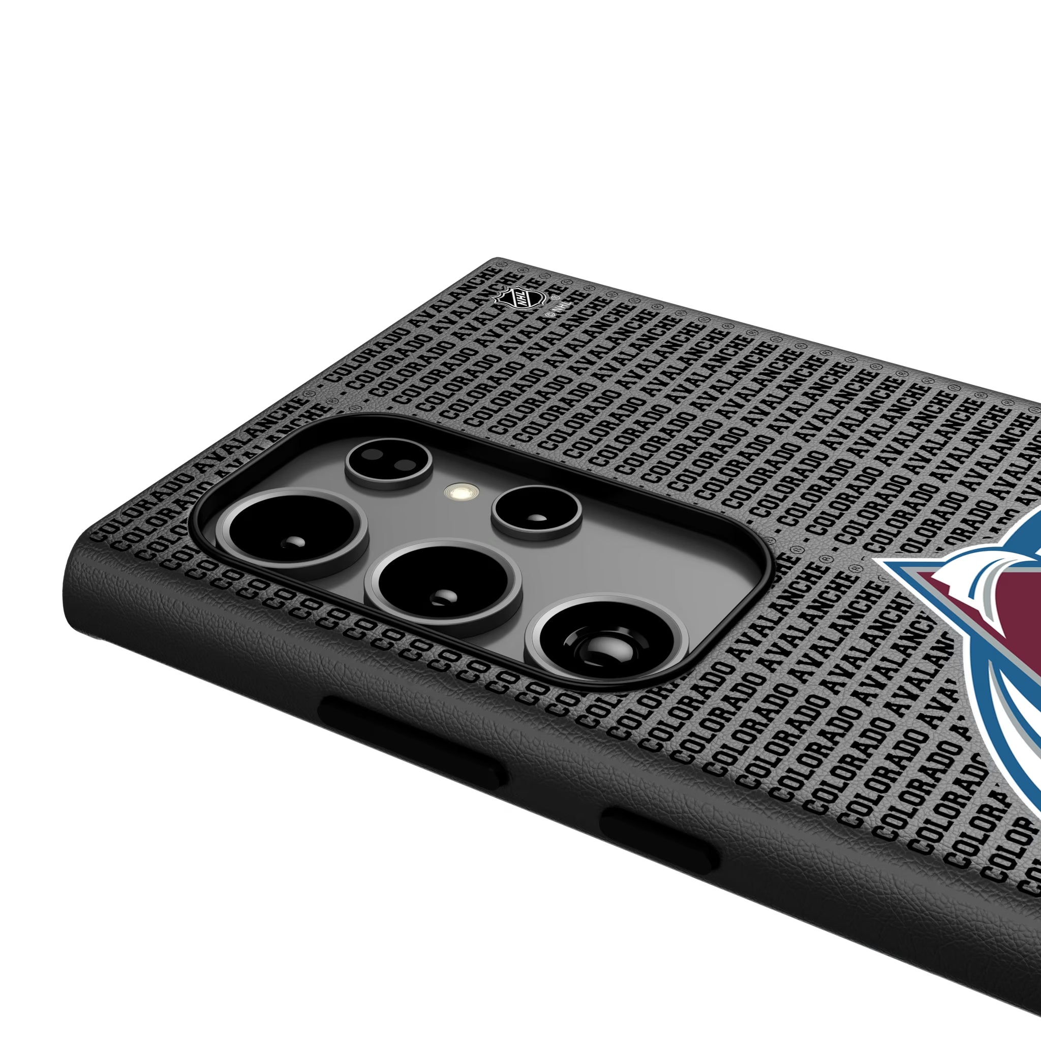 Colorado Avalanche Text Backdrop Galaxy MagSafe Compatible Phone Case for Samsung Galaxy - Detail
