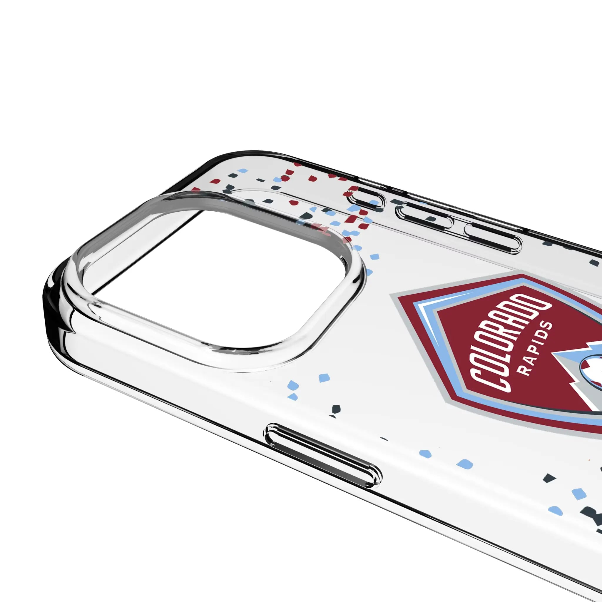 Colorado Rapids Confetti iPhone Clear Phone Case for Apple iPhone - Detail