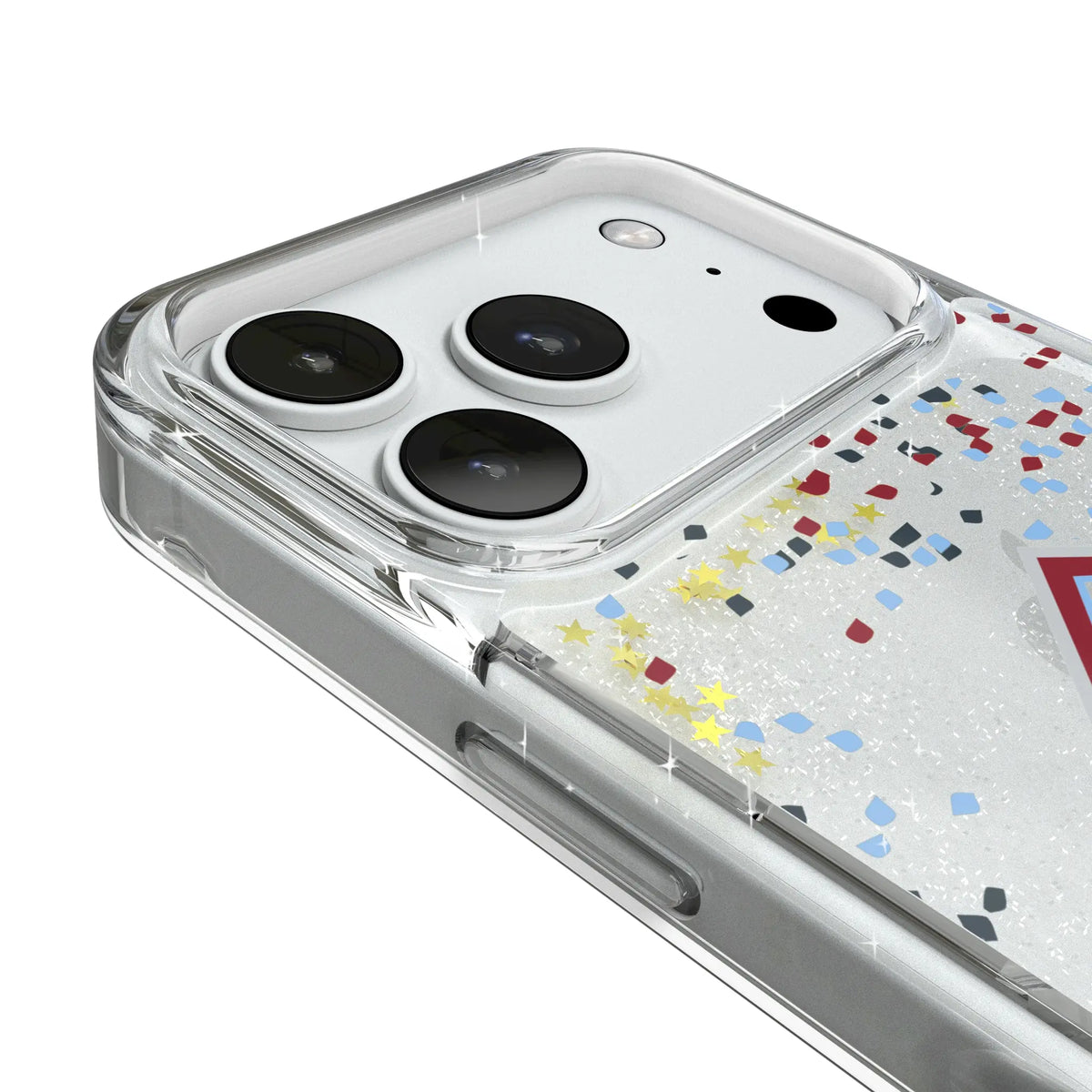 Colorado Rapids Confetti iPhone Glitter Phone Case for Apple iPhone - Detail#Device_iPhone 18 Pro