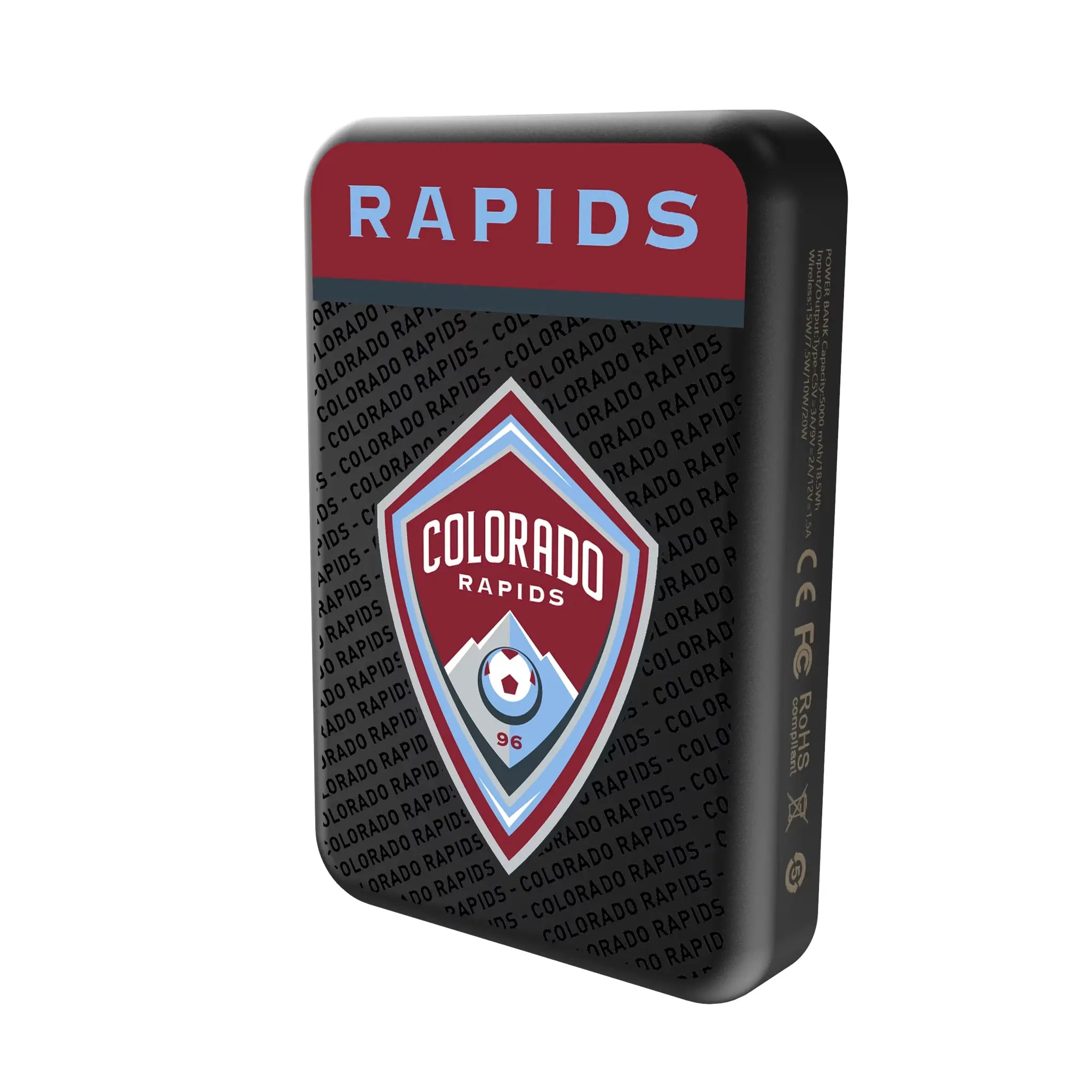 Colorado Rapids Endzone Plus Wireless Mag Power Bank