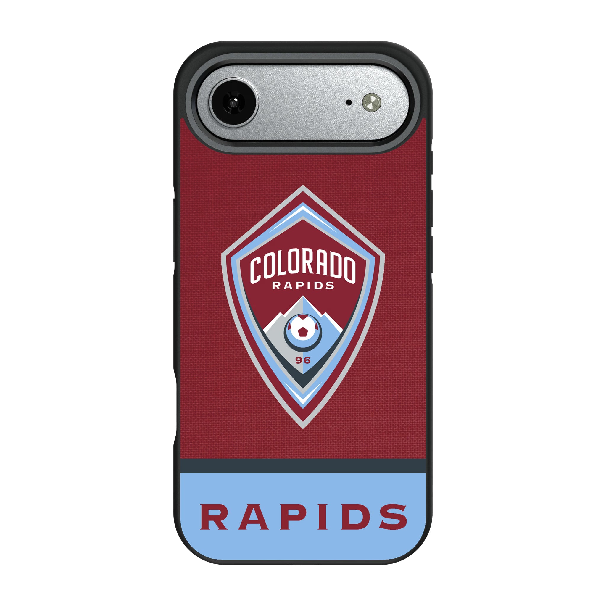Colorado Rapids Endzone Solid iPhone Bump Phone Case for Apple iPhone#Device_iPhone Air
