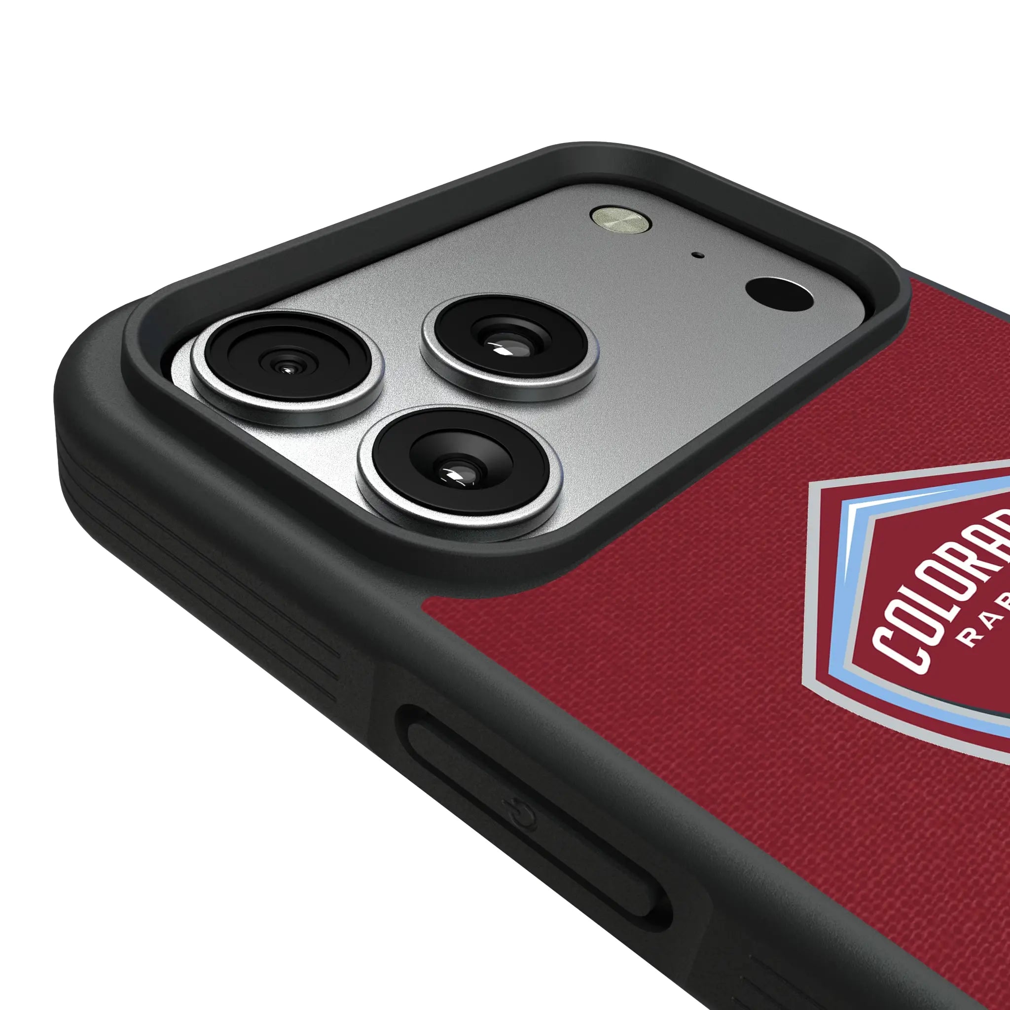 Colorado Rapids Endzone Solid iPhone Bump Phone Case for Apple iPhone - Detail#Device_iPhone 17 Pro Max