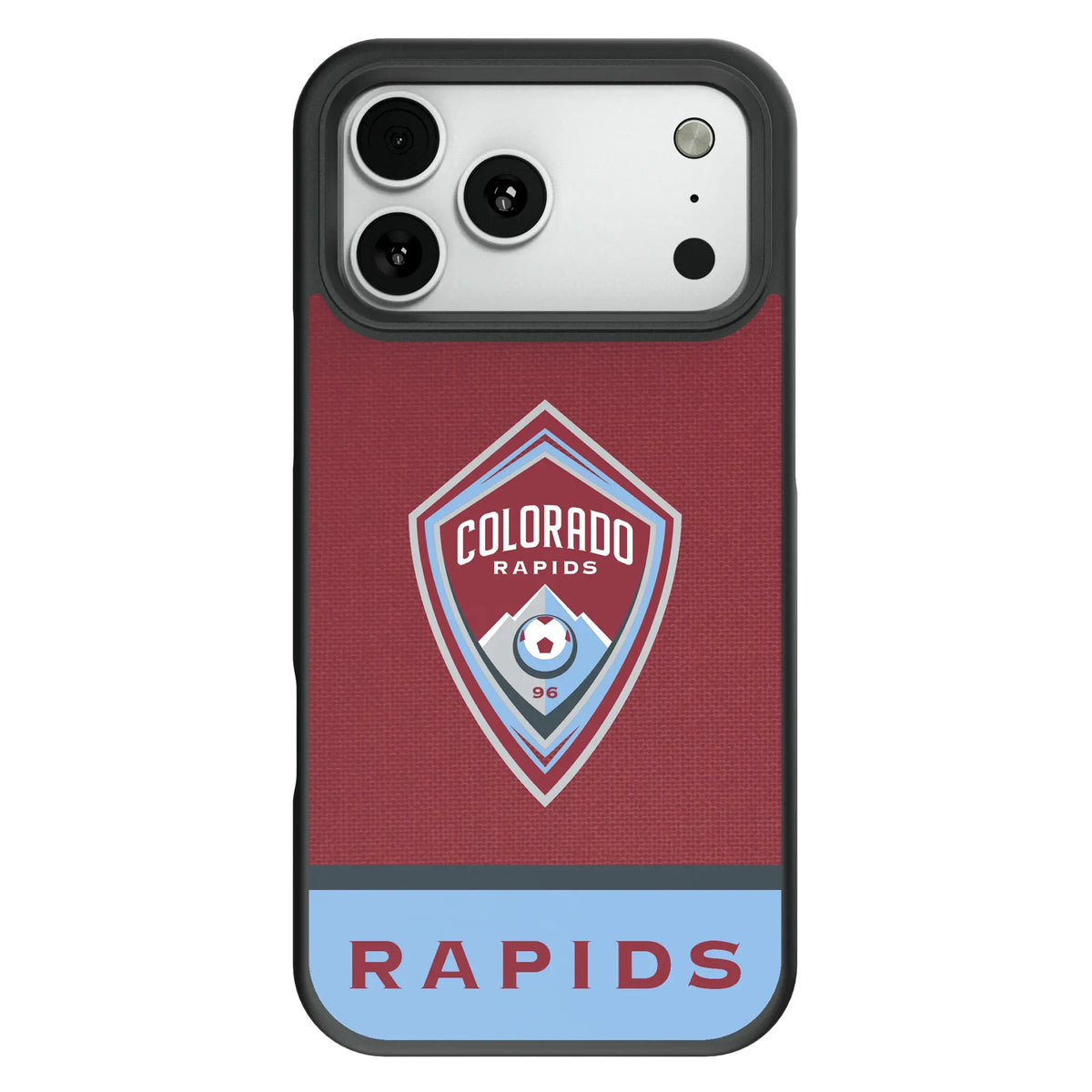 Colorado Rapids Endzone Solid Bump Phone Case for Apple iPhone