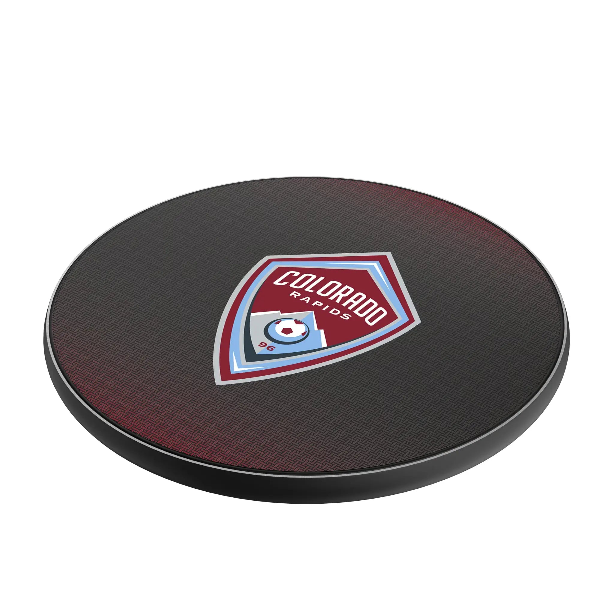 Colorado Rapids Linen 15-Watt Wireless Charger - Isometric View
