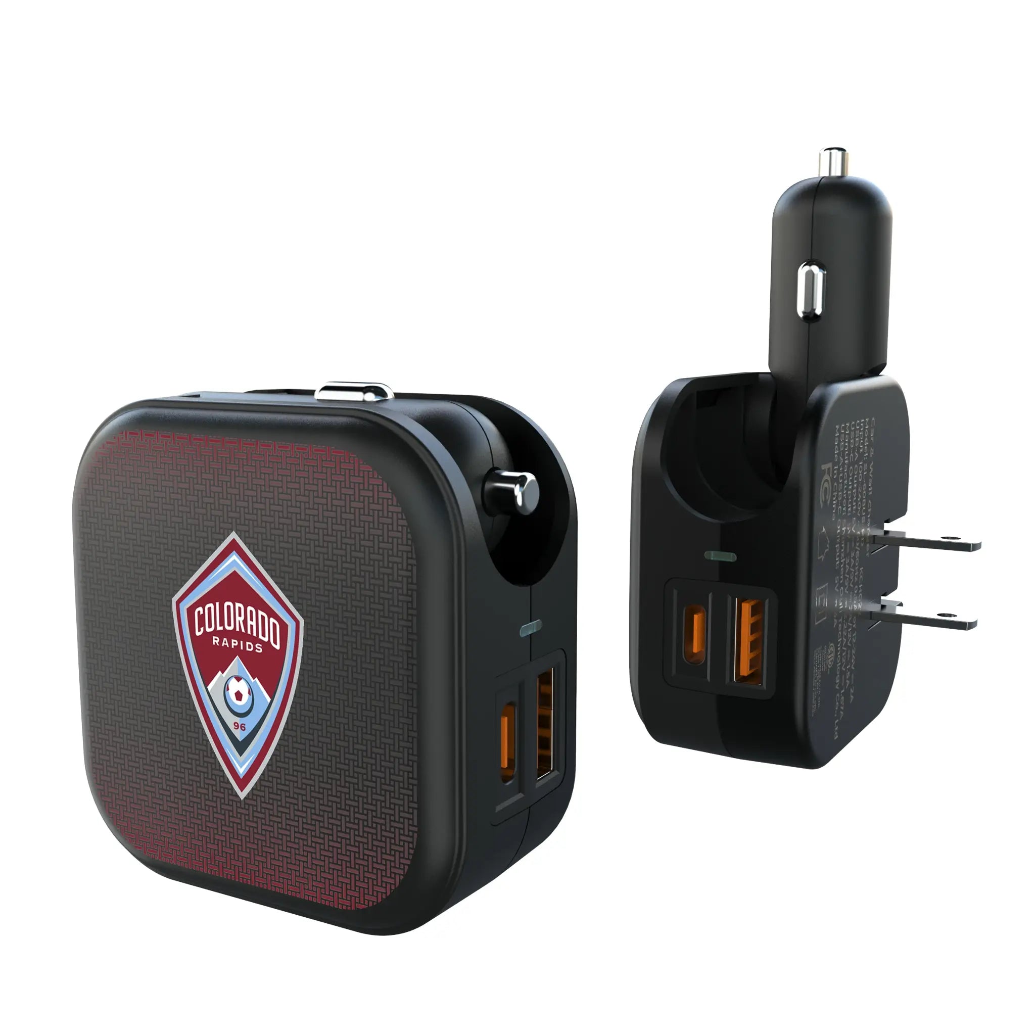Colorado Rapids Linen 2 in 1 USB A/C Charger