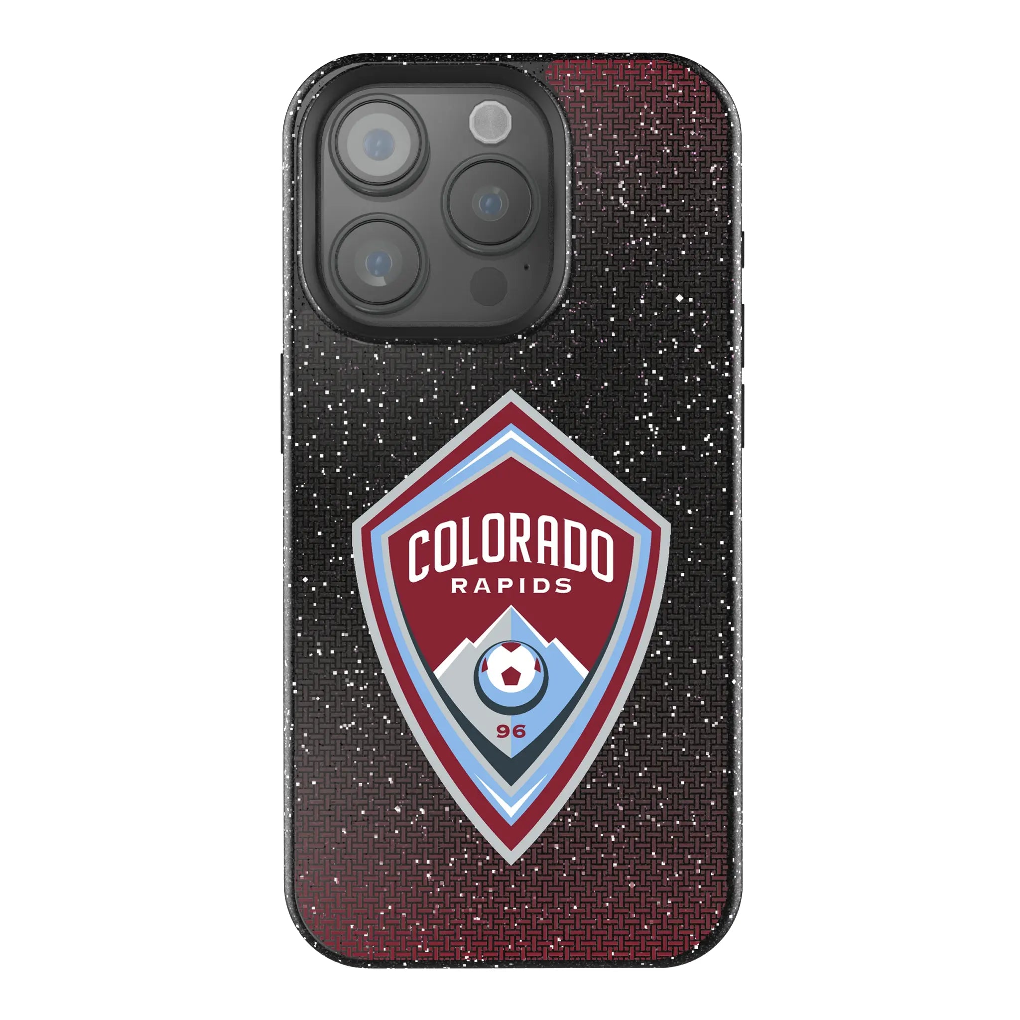 Colorado Rapids Linen iPhone Bling Phone Case for Apple iPhone