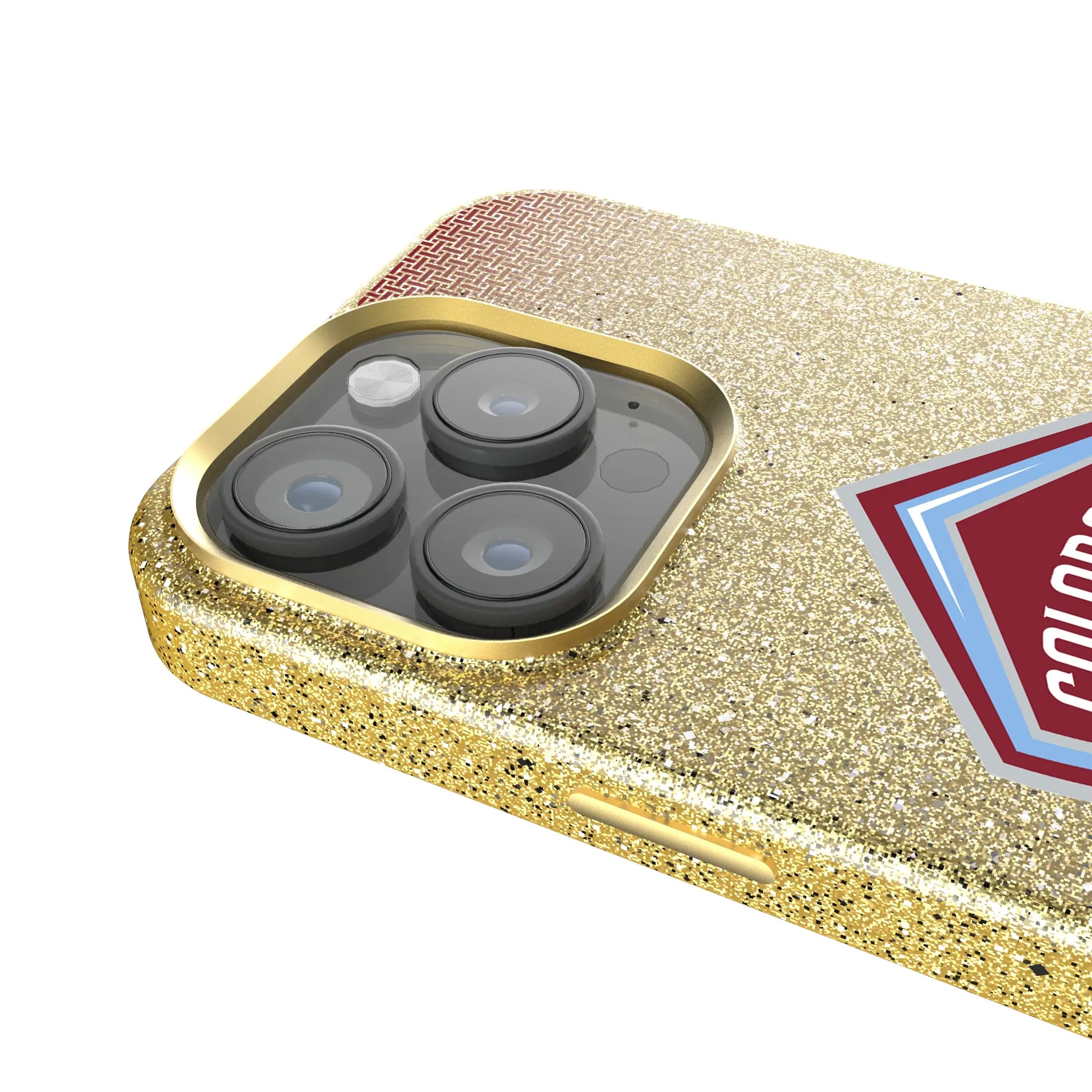 Colorado Rapids Linen iPhone Bling Phone Case for Apple iPhone - Detail