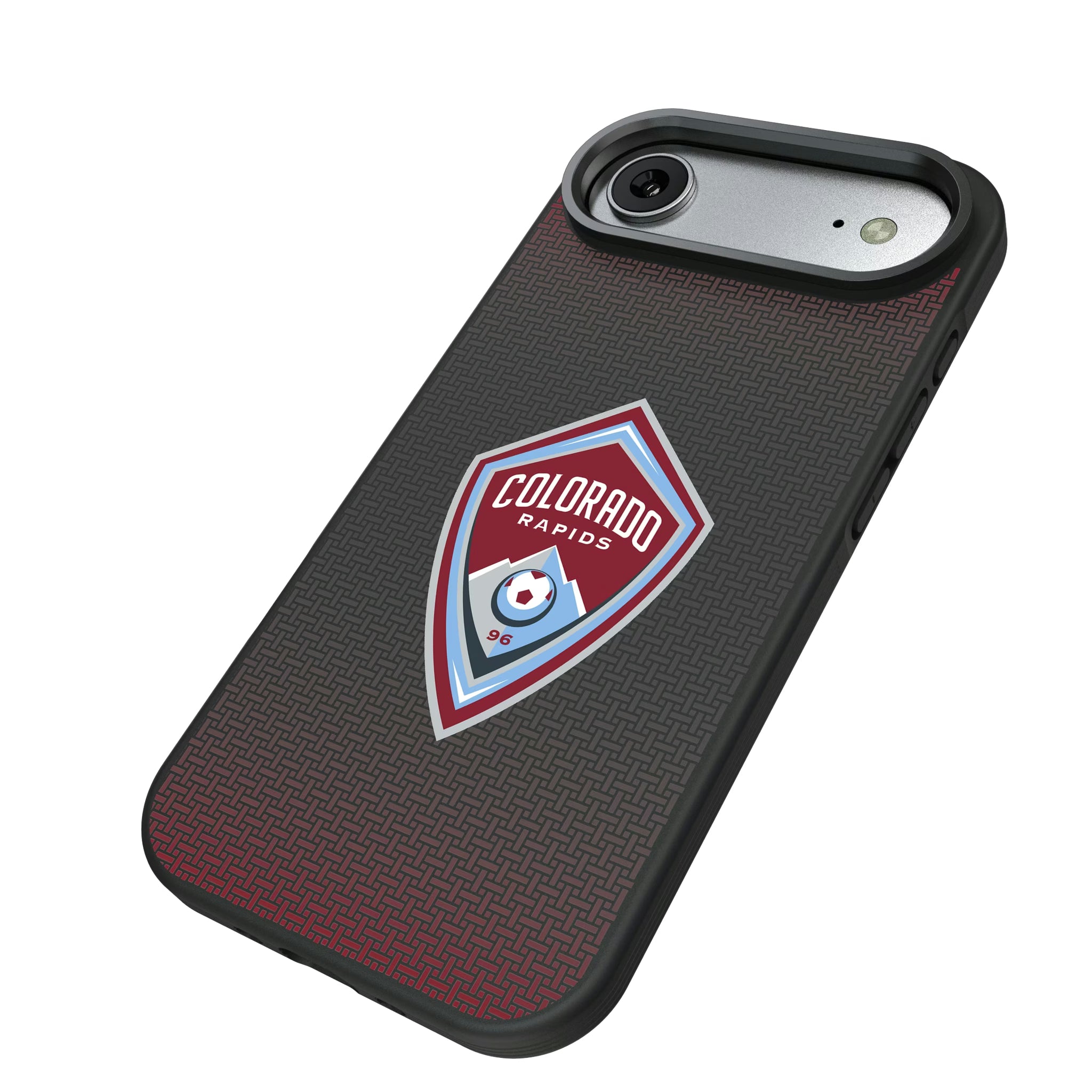 Colorado Rapids Linen iPhone Bump Phone Case for Apple iPhone - Isometric View#Device_iPhone Air