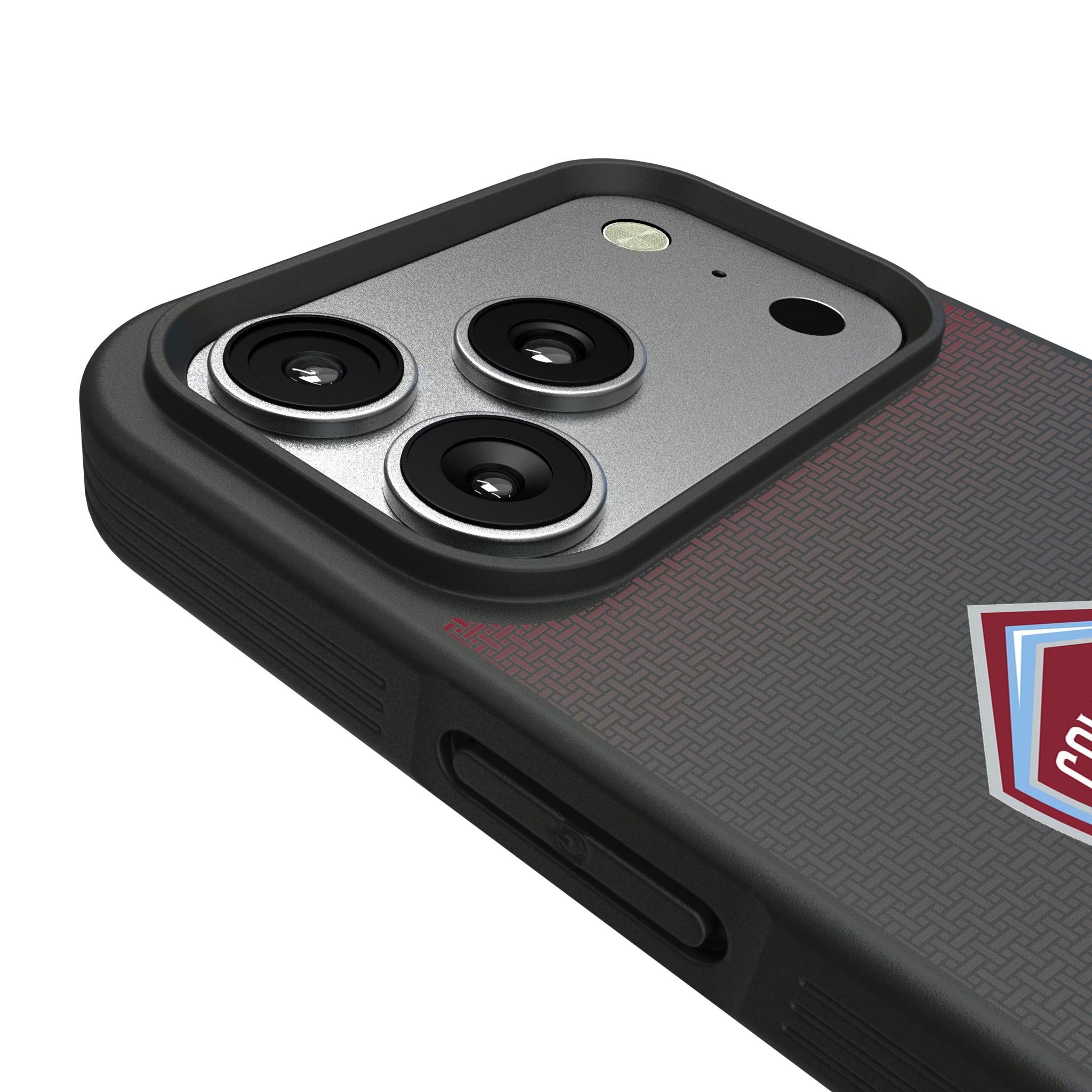 Colorado Rapids Linen iPhone Bump Phone Case for Apple iPhone - Detail#Device_iPhone 17 Pro