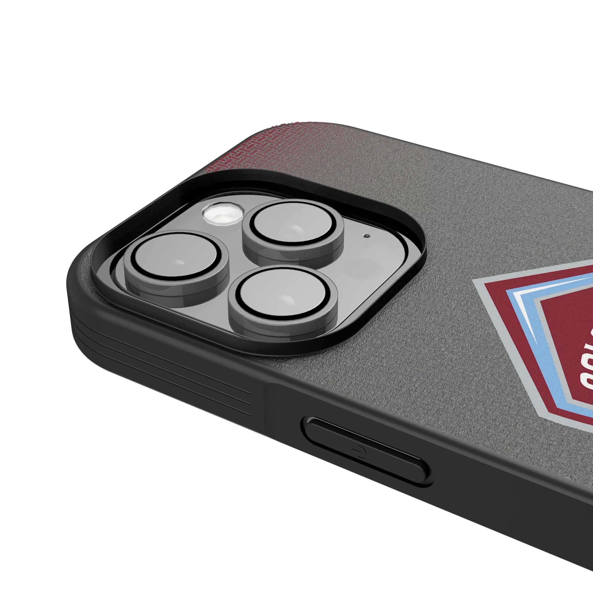 Colorado Rapids Linen iPhone Bump Phone Case for Apple iPhone - Detail