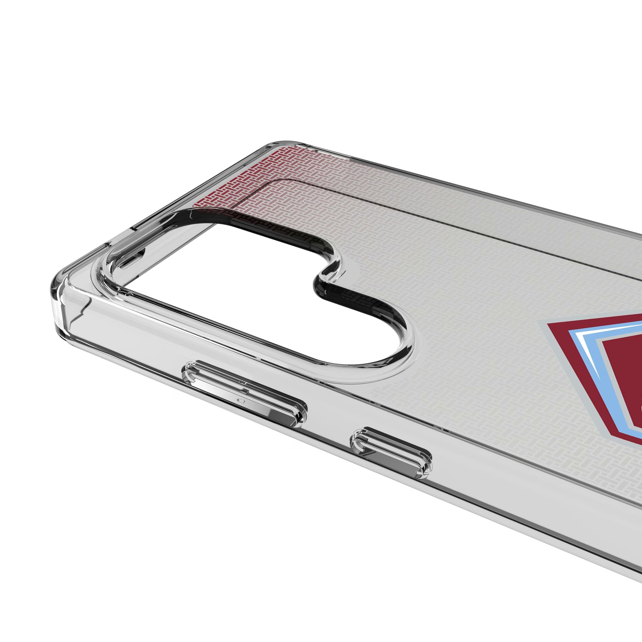 Colorado Rapids Linen Galaxy Clear Phone Case for Samsung Galaxy - Detail