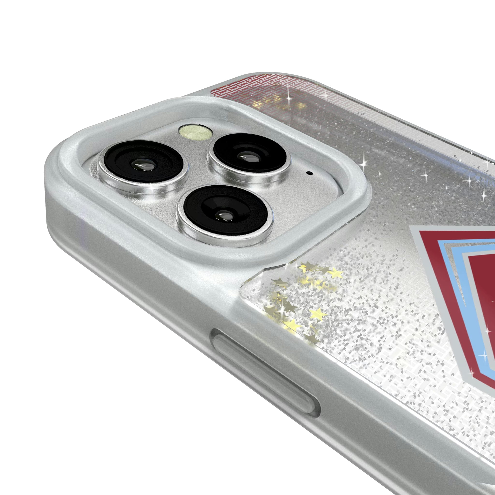 Colorado Rapids Linen iPhone Glitter Phone Case for Apple iPhone - Detail#Device_iPhone 16 Pro