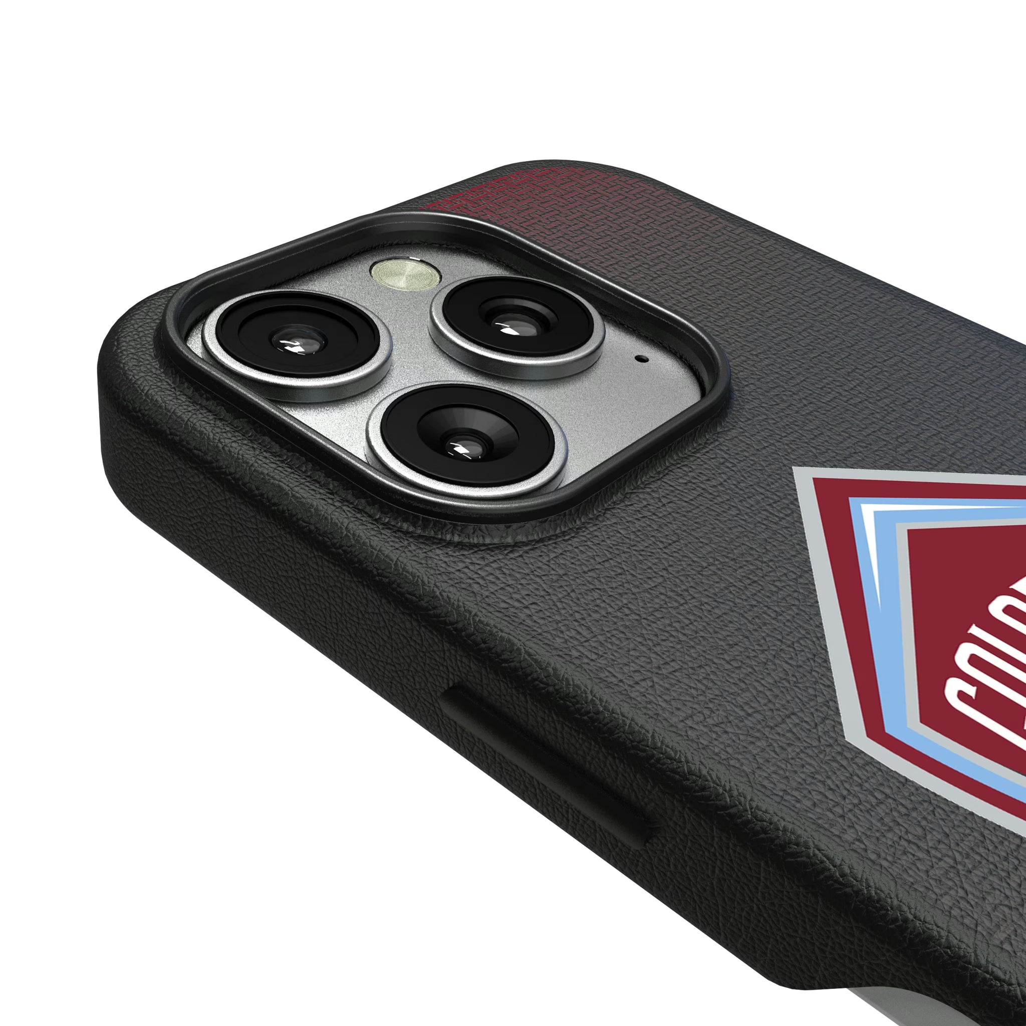 Colorado Rapids Linen iPhone MagSafe Compatible Phone Case for Apple iPhone - Detail