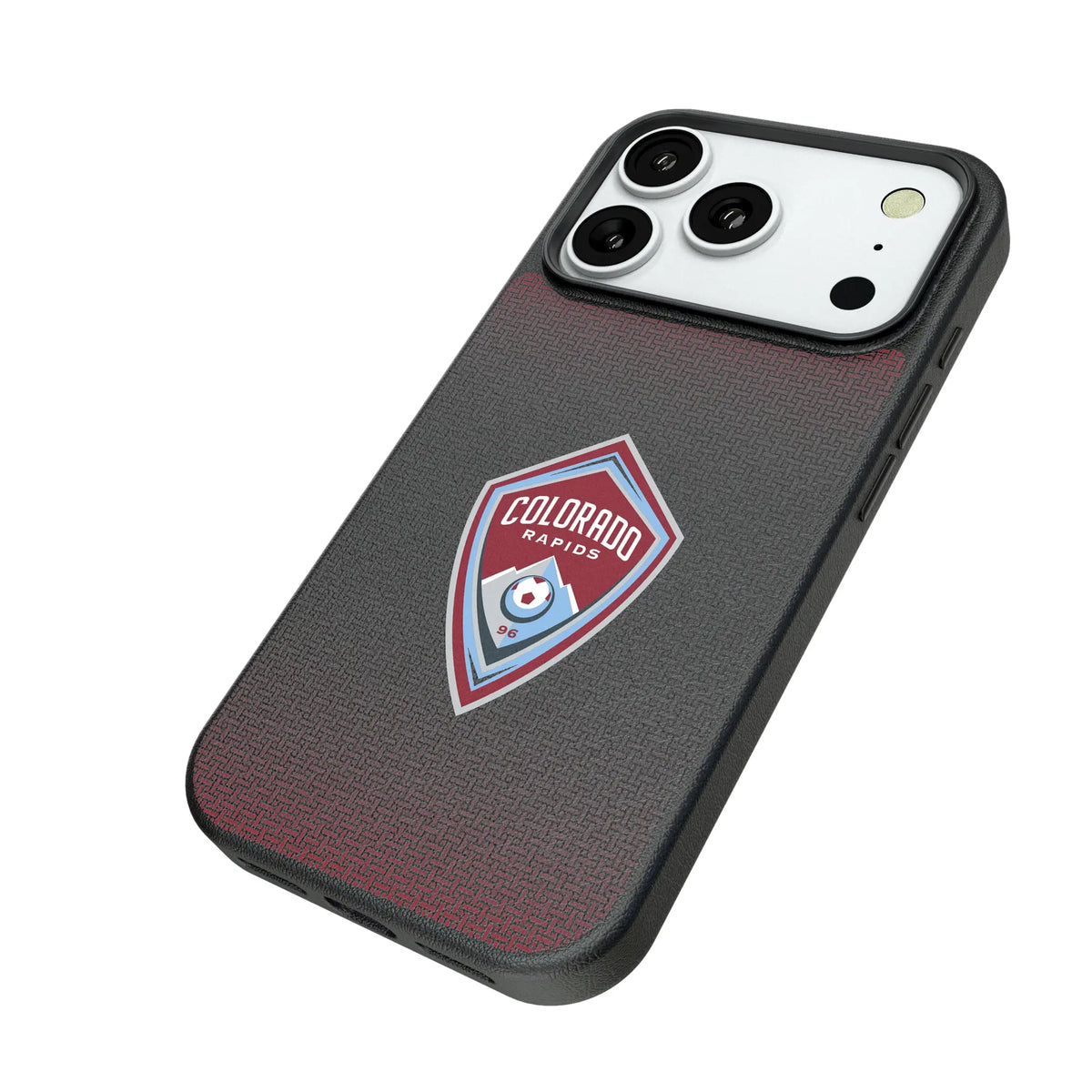 Colorado Rapids Linen iPhone MagSafe Compatible Phone Case for Apple iPhone - Isometric View#Device_iPhone 18 Pro