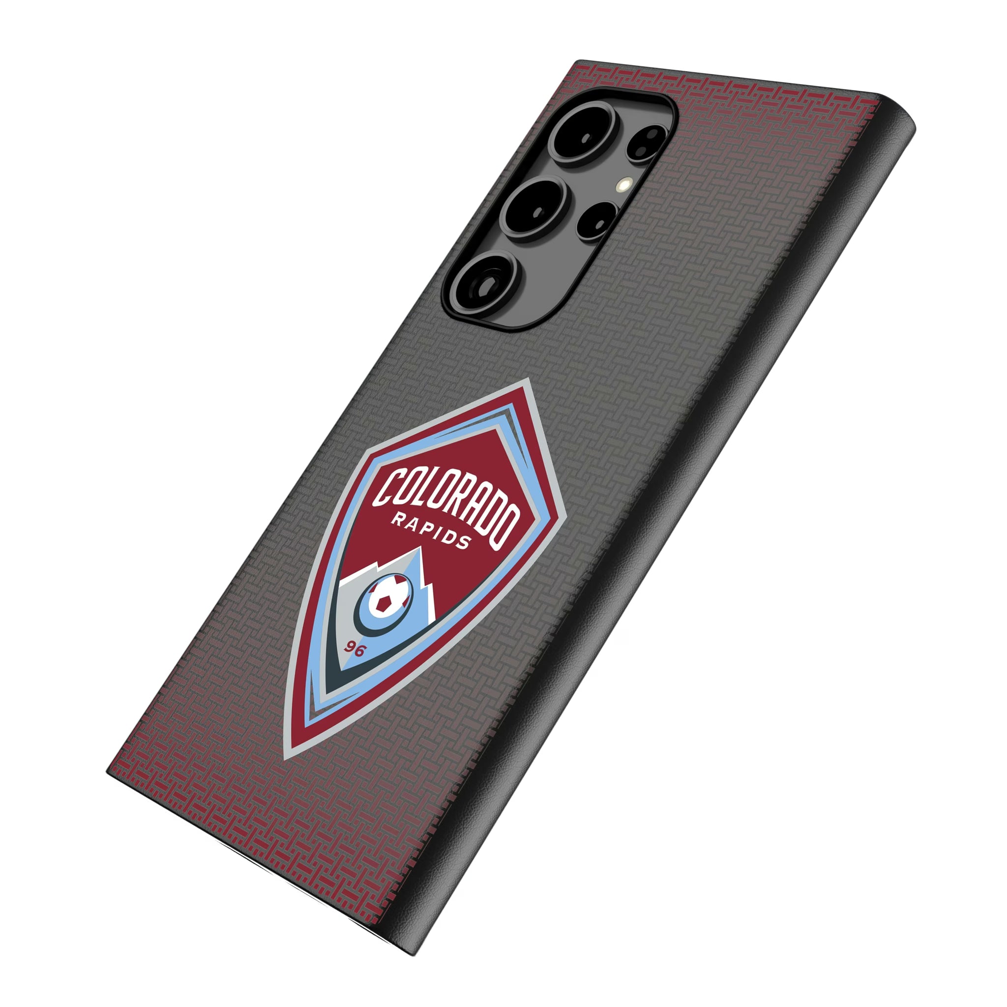 Colorado Rapids Linen Galaxy MagSafe Compatible Phone Case for Samsung Galaxy - Isometric View